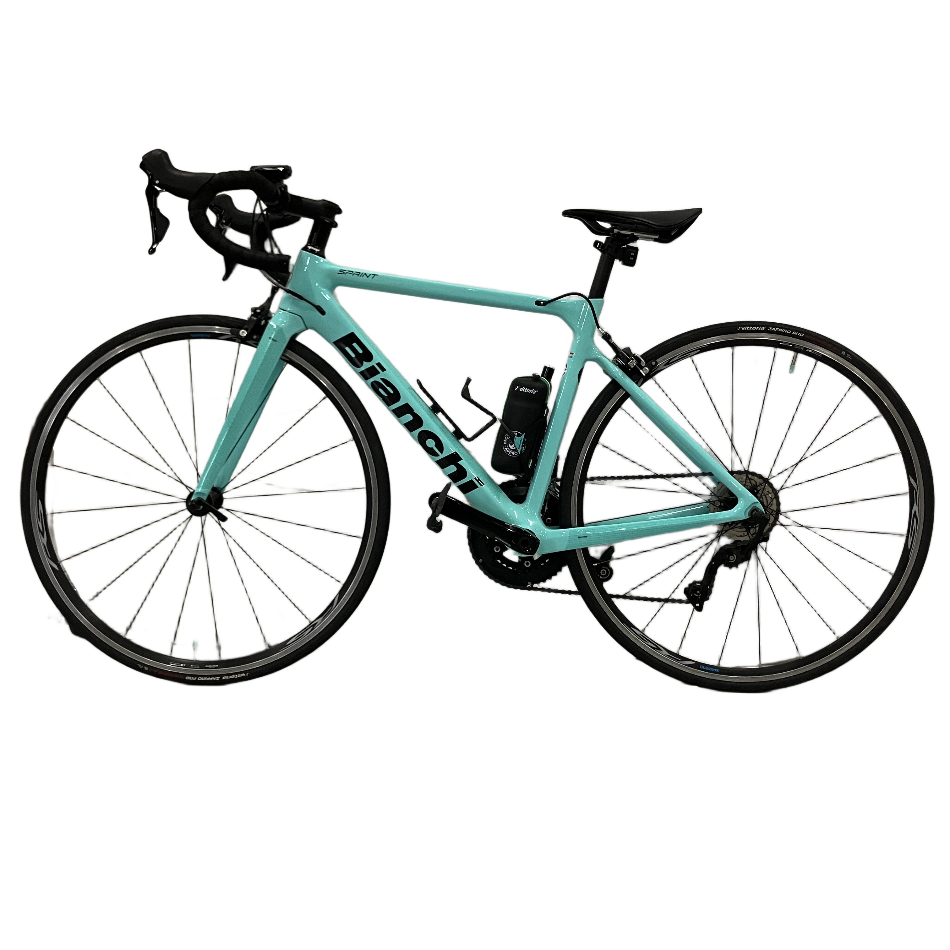 Bianchi SPRINT (2020年頃 / SHIMANO 105 / ロードバイク):名車の血統を受け継ぐ。エアロダイナミクスと快適性が交差する、美しきフルカーボン・オールラウンダー。