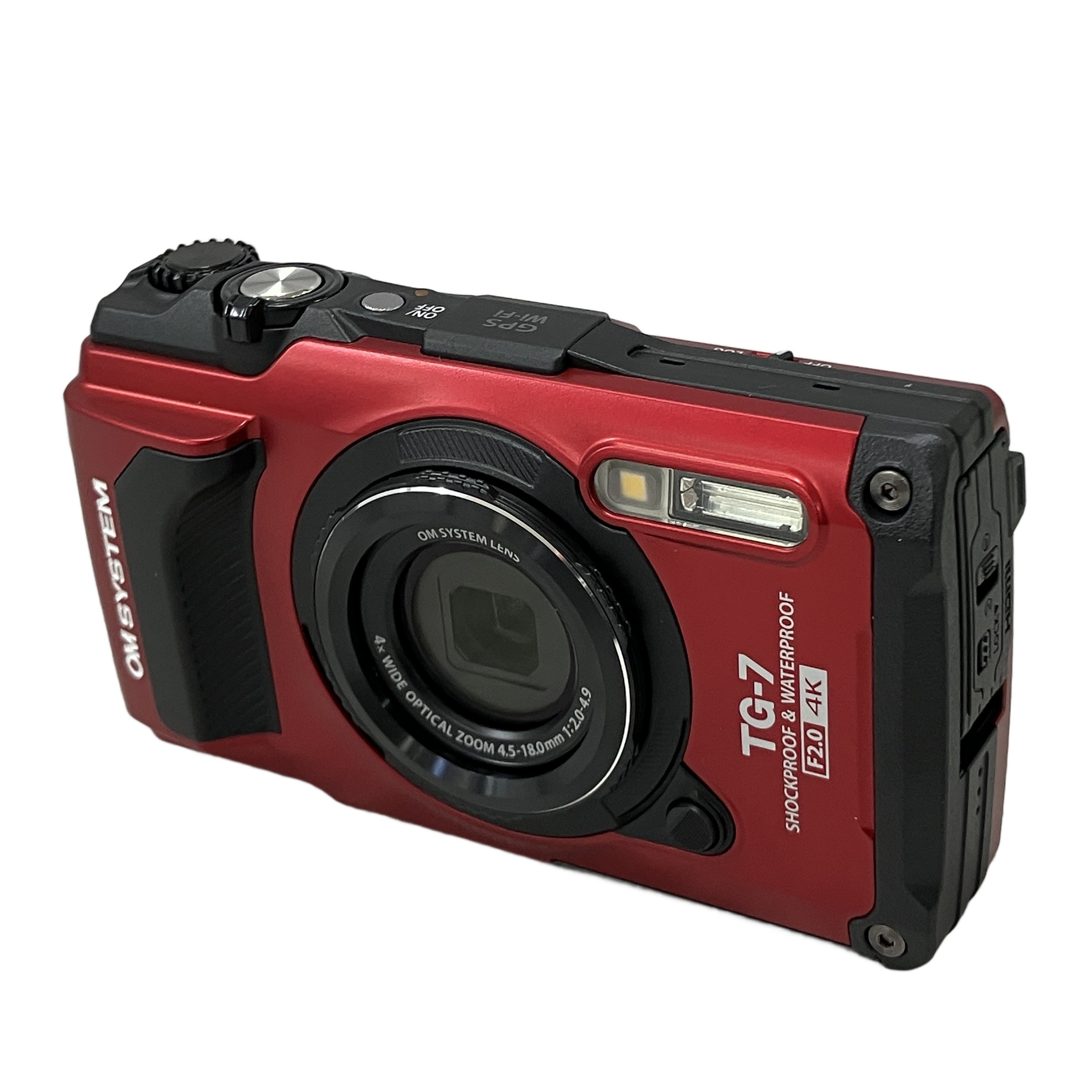 ★OLYMPUS OM SYSTEM Tough TG-7 RED 中古美品 過酷な環境に耐える最強のタフ性能★
