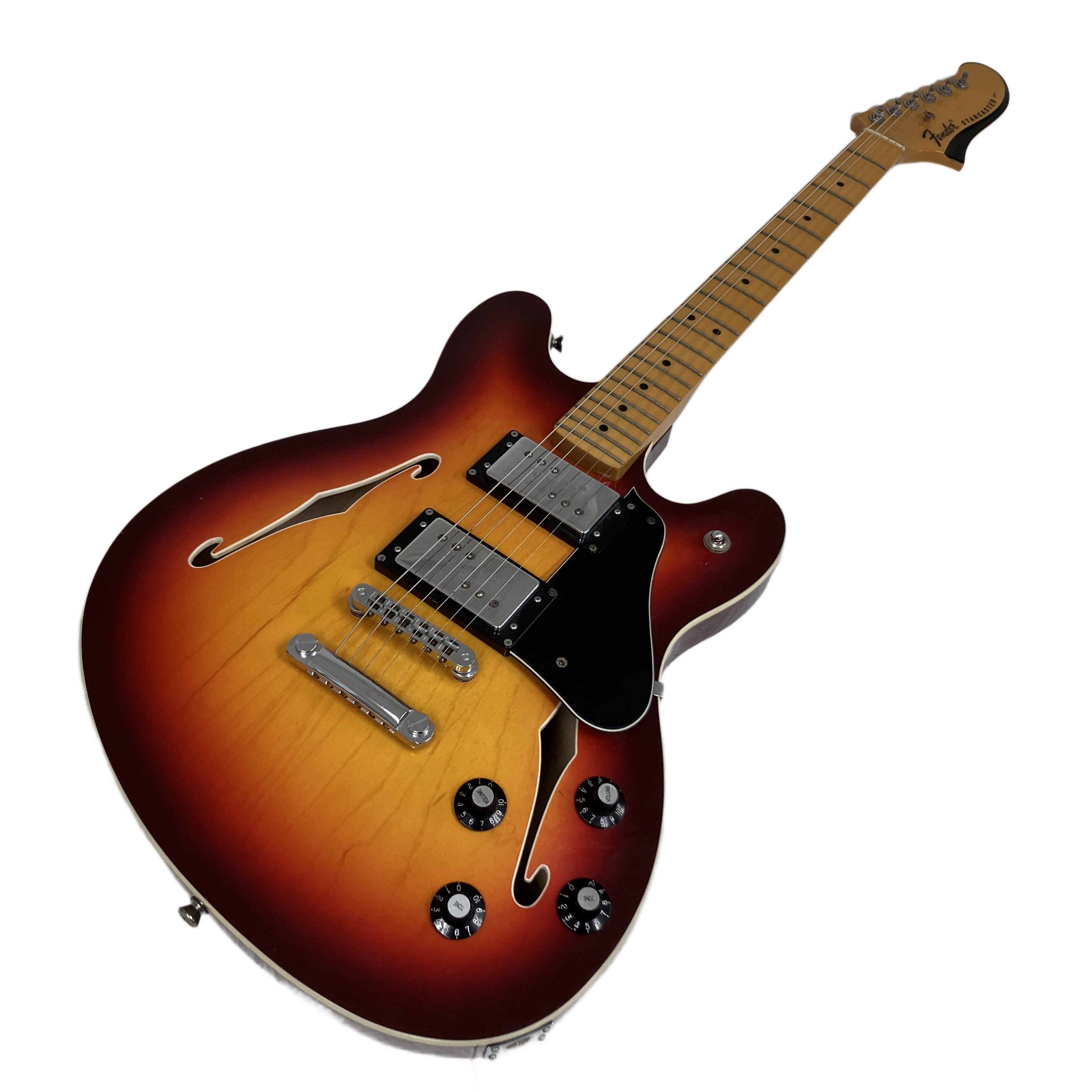 Fender Modern Player Starcaster ACB/M|再評価される唯一無二のセミホロウ、オフセットボディが放つ唯一無二の存在感