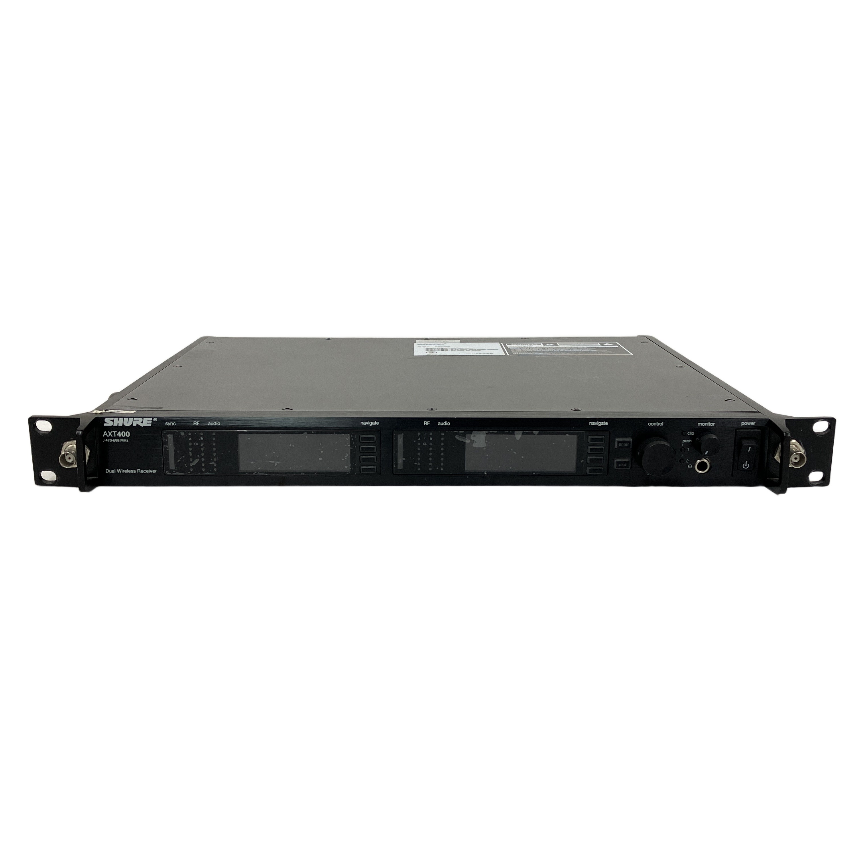 SHURE AXT400 ワイヤレス受信機 470-698MHz