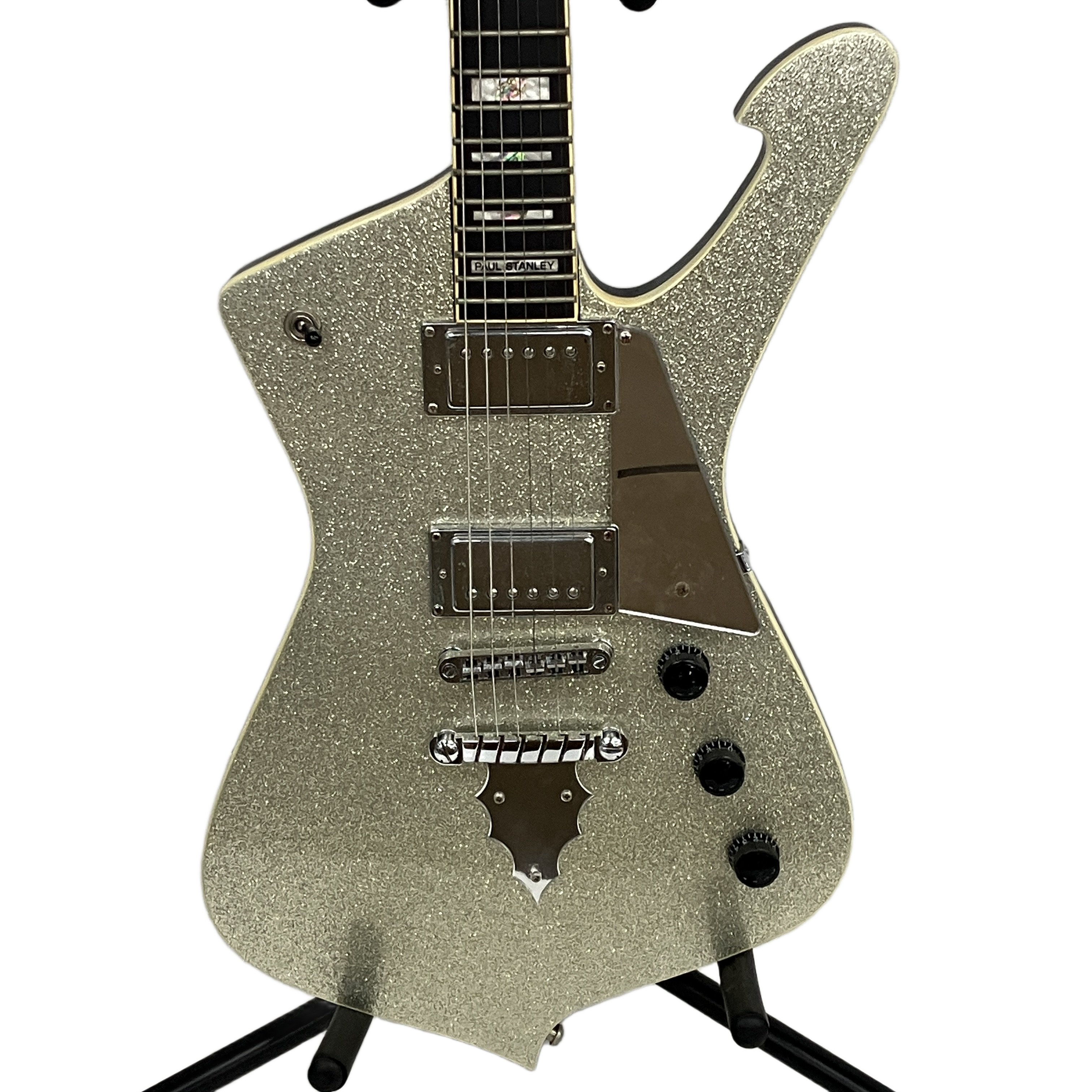 Ibanez PS60-SSL ポール・スタンレー・シグネチャー|シルバー・スパークルが放つ圧倒的な存在感、伝説の「アイスマン」が手元に