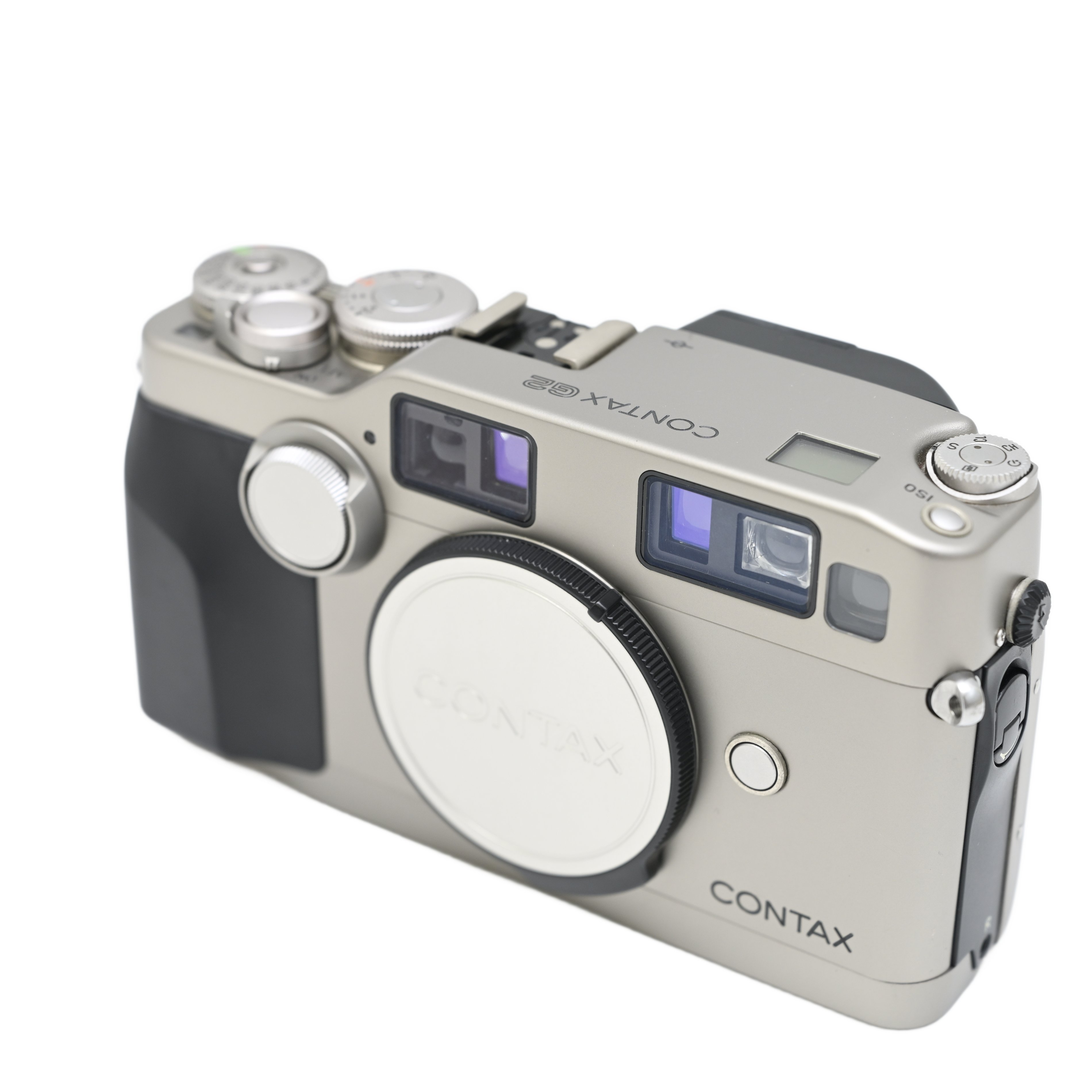 CONTAX G2|AF性能と機動力を極めた「レンジファインダーの完成形」、データバック搭載のフル装備仕様