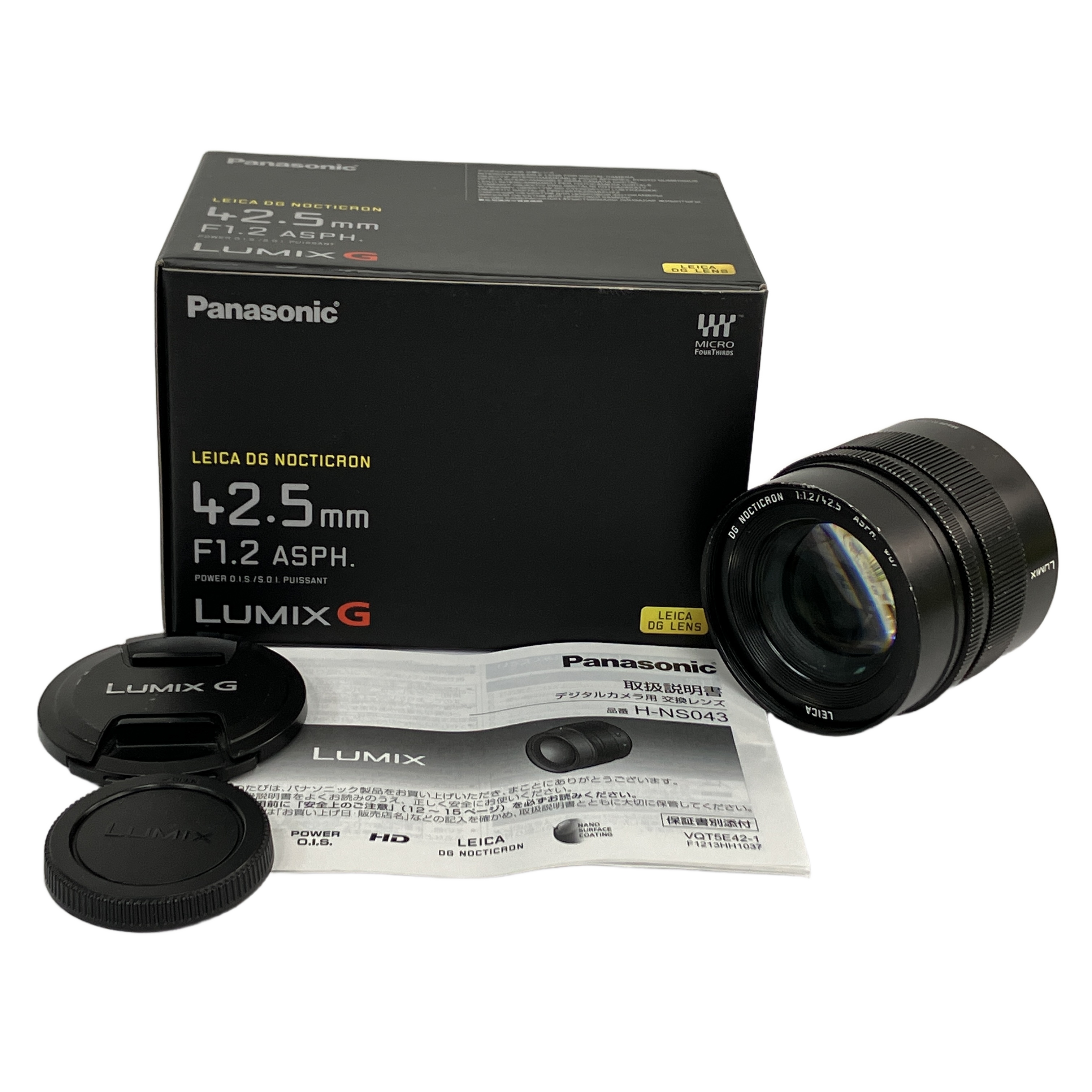 ★Panasonic LUMIX G 42.5mm F1.2 至高の描写を誇るNOCTICRONのジャンク品★