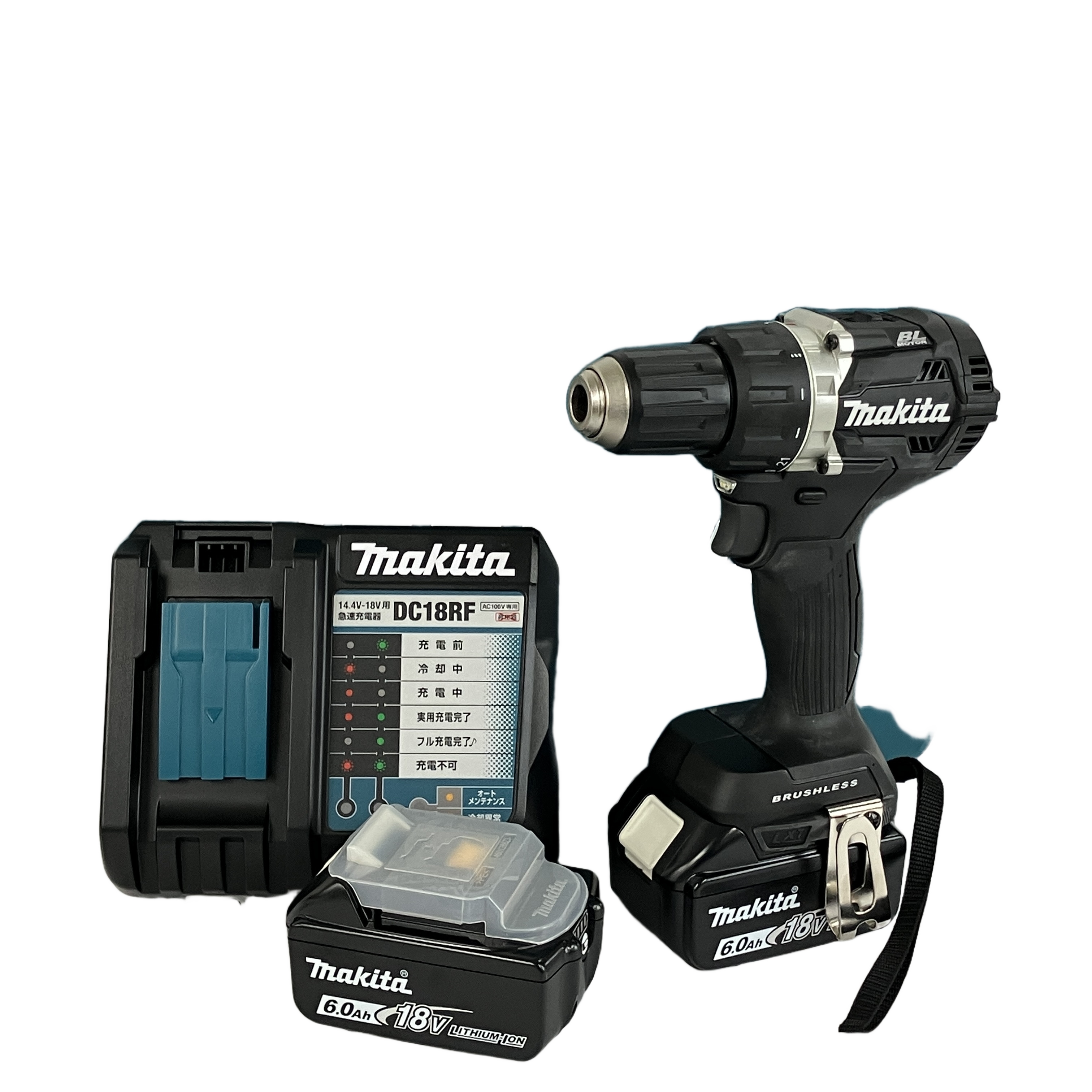 MAKITA DF484DRGXB 充電式ドライバドリル 18V 6.0Ah