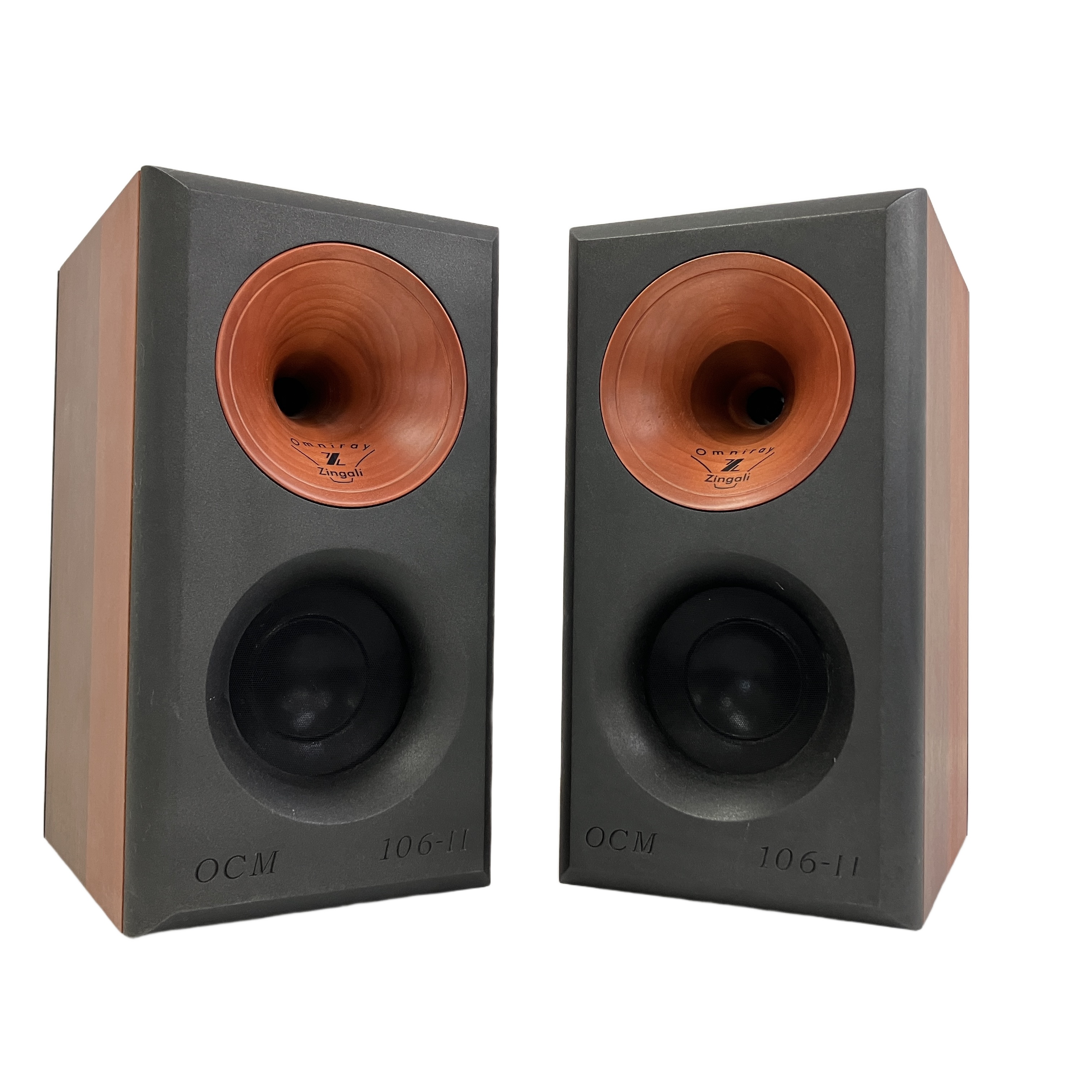 Zingali OCM 106-II:独自の「オムニレイ・ウッドホーン」を搭載し、イタリアの情熱と木材の響きが調和した芸術的スピーカー