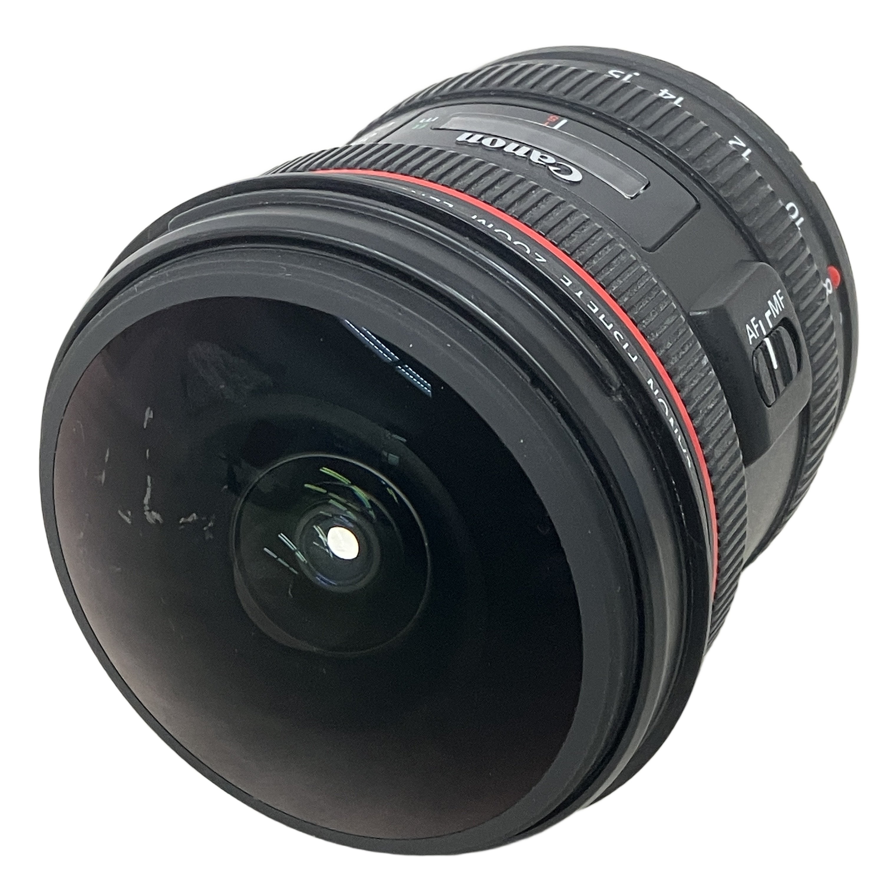 ★CANON EF 8-15mm F4L フィッシュアイ USM 修理や部品取りに最適なプロ仕様魚眼レンズ★