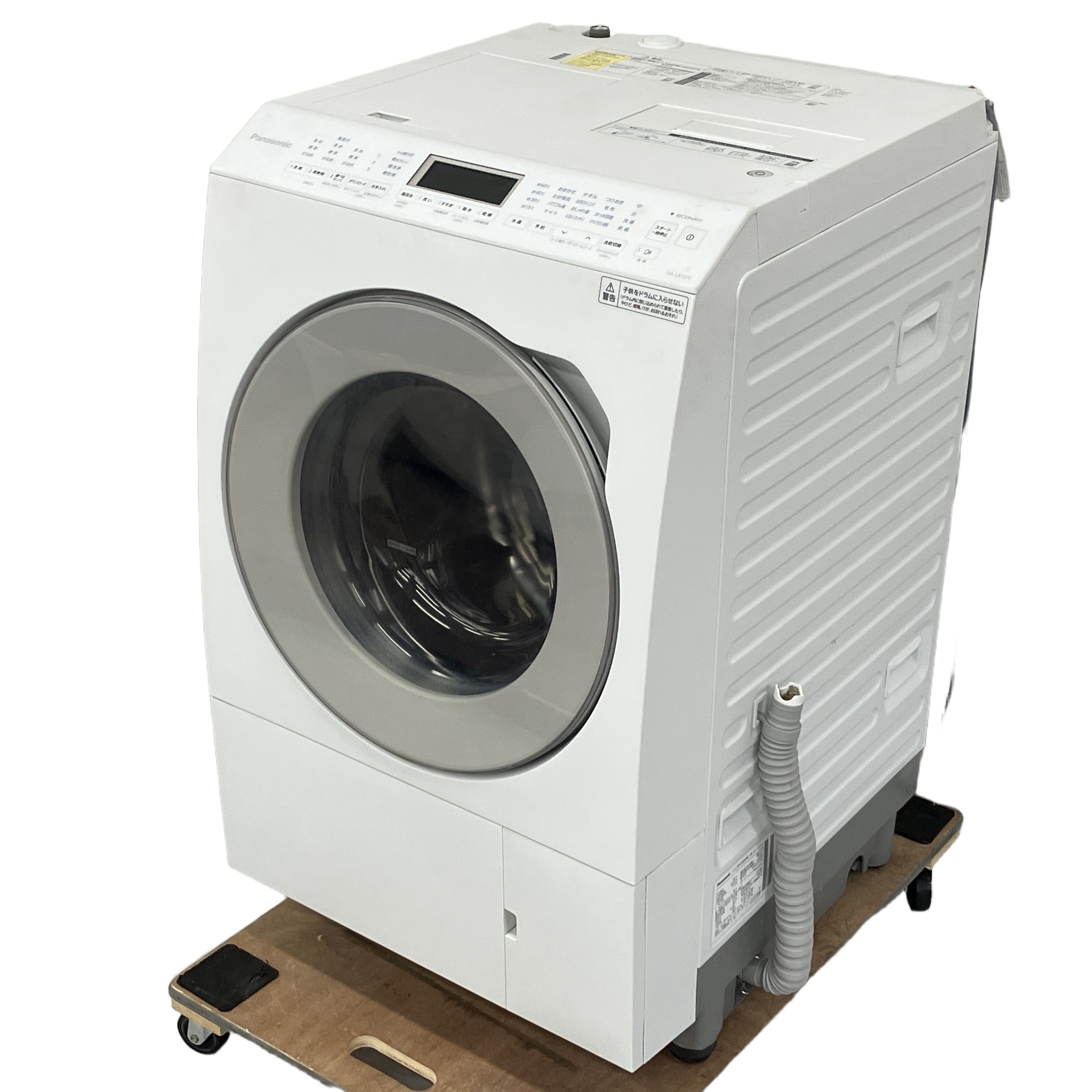 ★Panasonic NA-LX127CL ドラム式電気洗濯乾燥機 洗濯12kg 乾燥6kg 左開き 2024年製 パナソニック 家電 中古★
