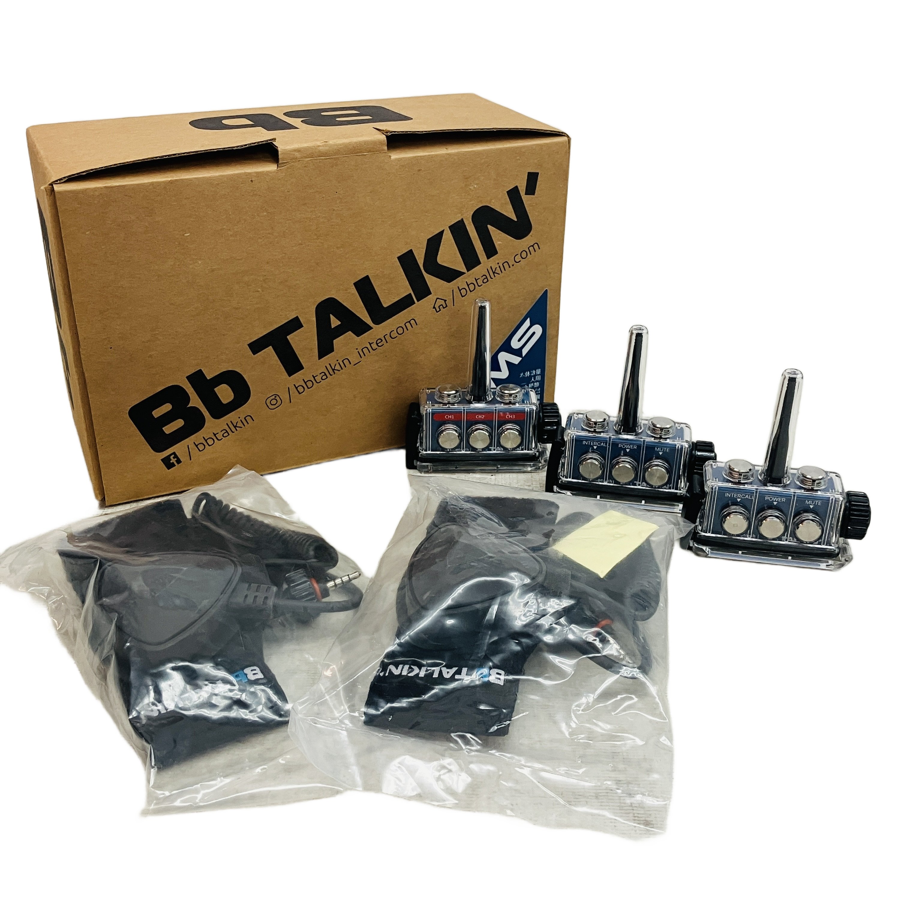 BBTALKIN MSモデル 無線機 3人用