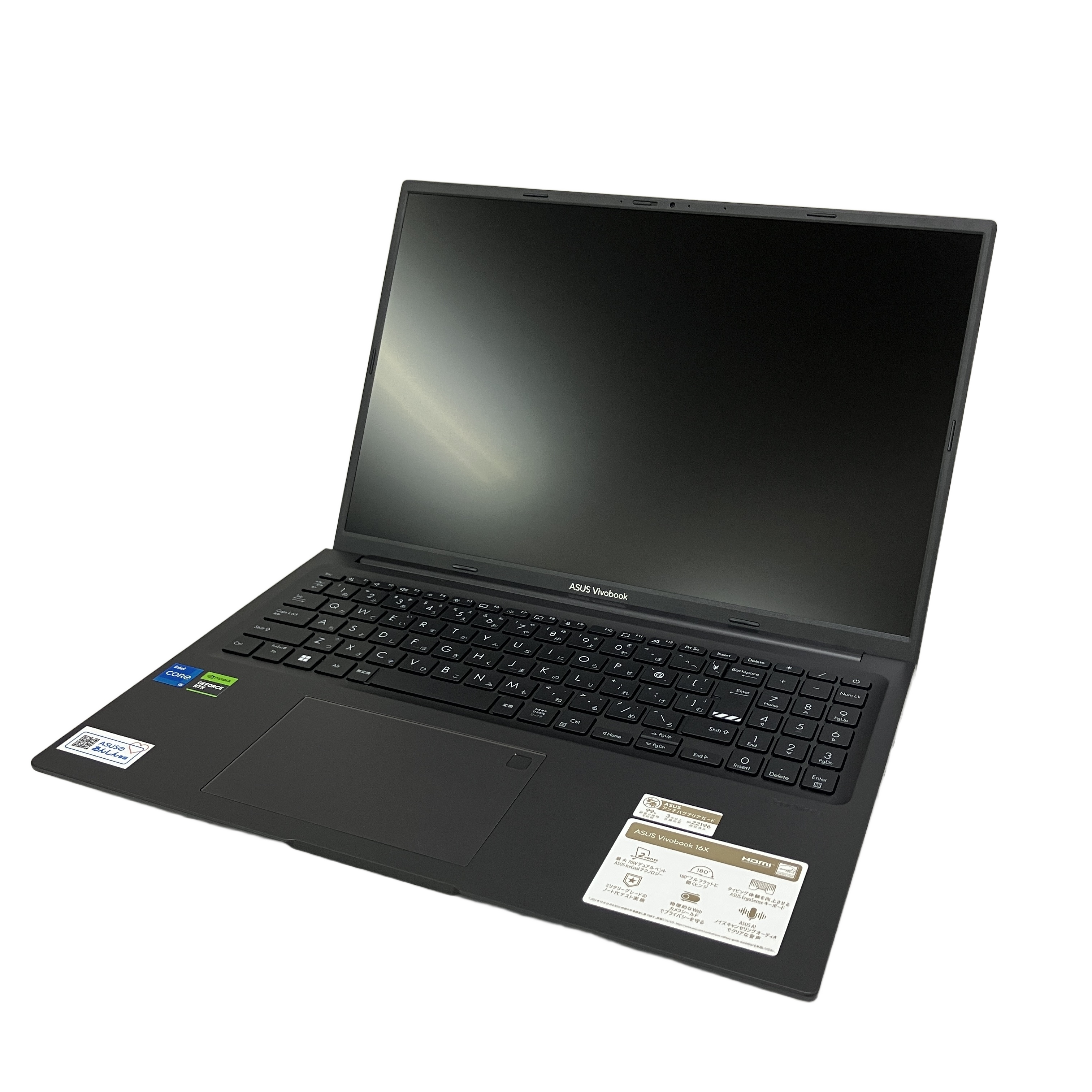 ASUS Vivobook K3605ZF ゲーミングノートPC 16GB 512GB