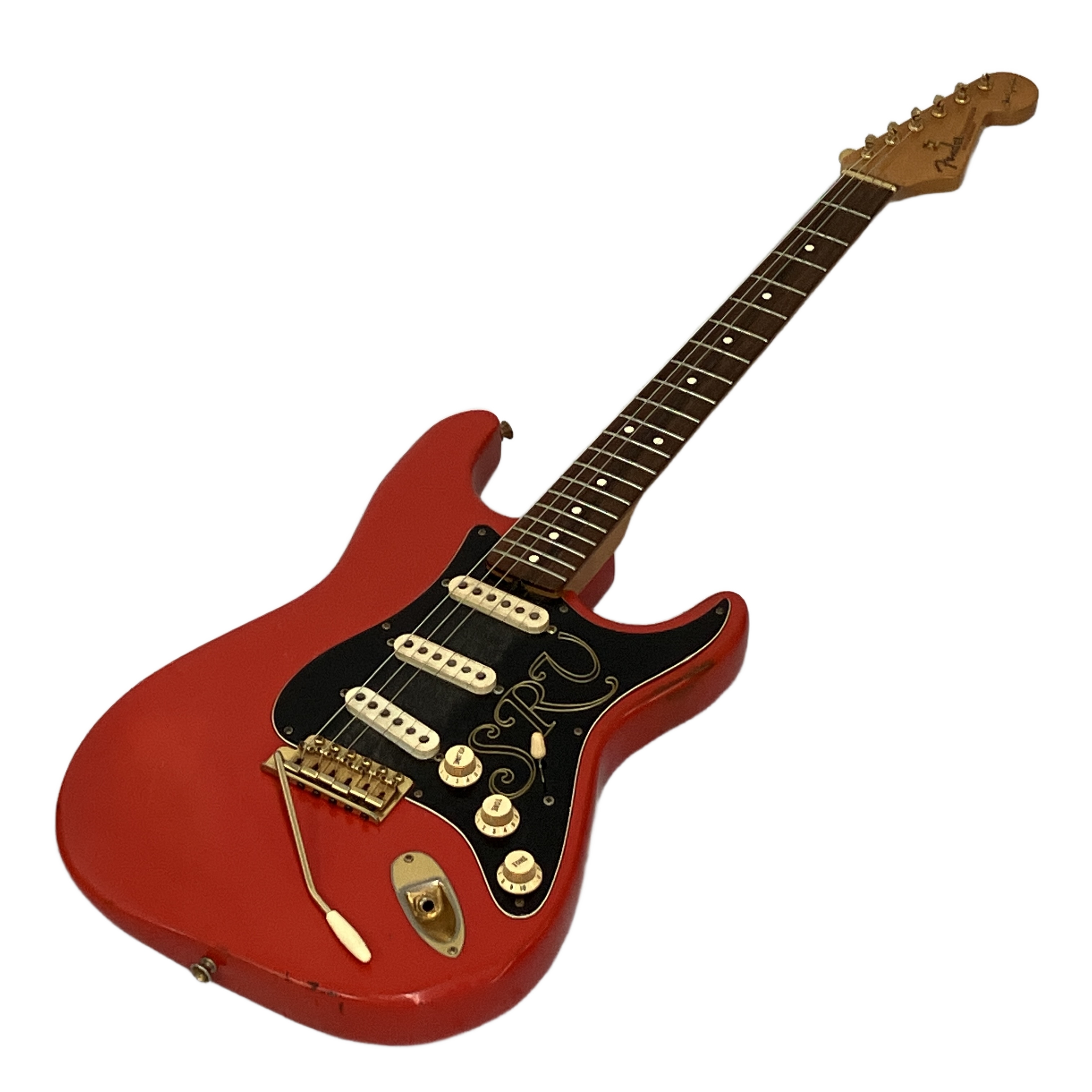 ★Fender USA Stratocaster SRV リペイント 訳有品 魂を継承する唯一無二のルックス★
