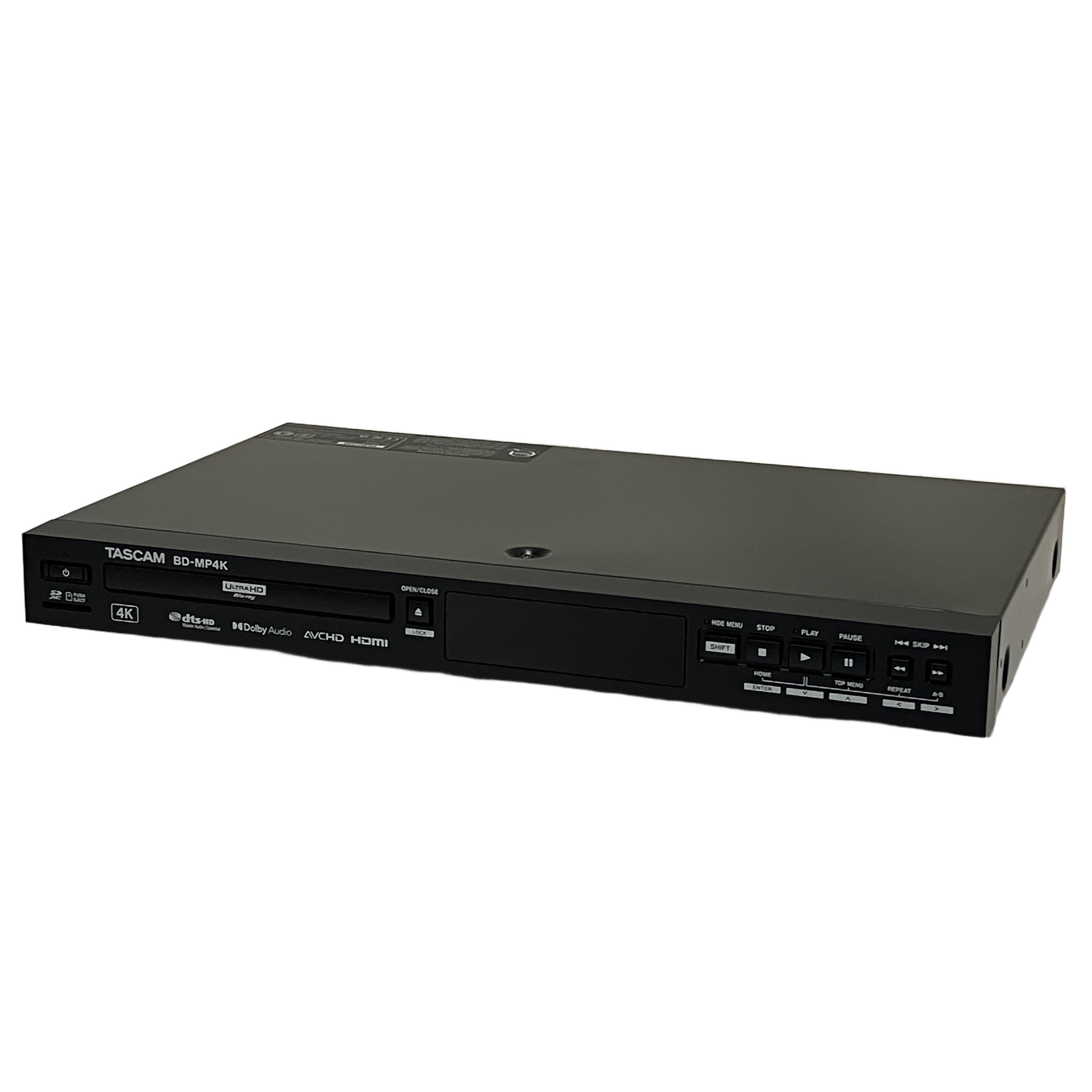 TASCAM BD-MP4K 4K UHD ブルーレイプレーヤー