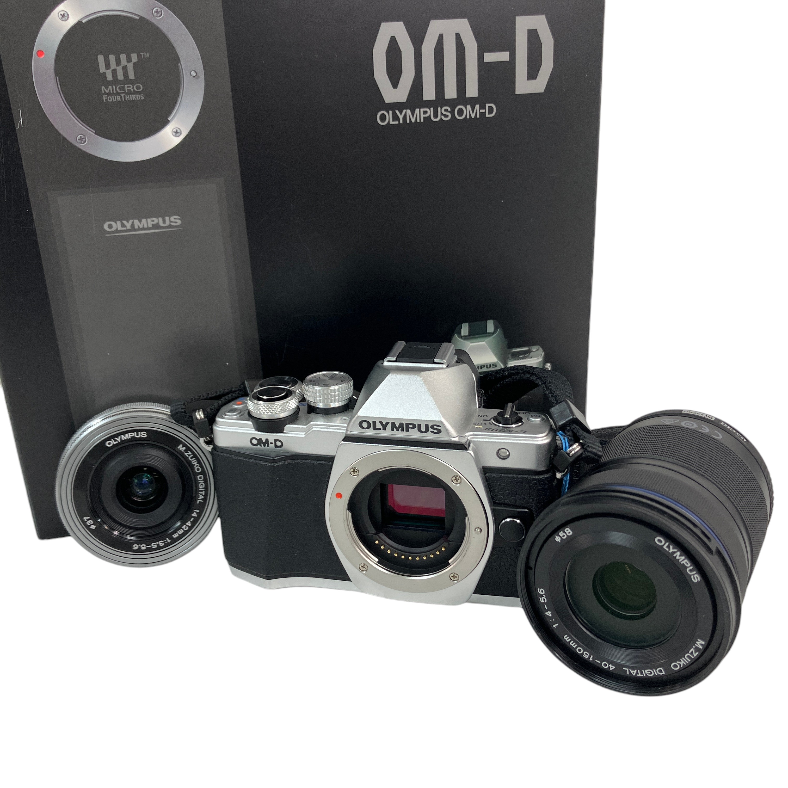 OLYMPUS OM-D E-M10 Mark II デジタルカメラ EZダブルズームキット