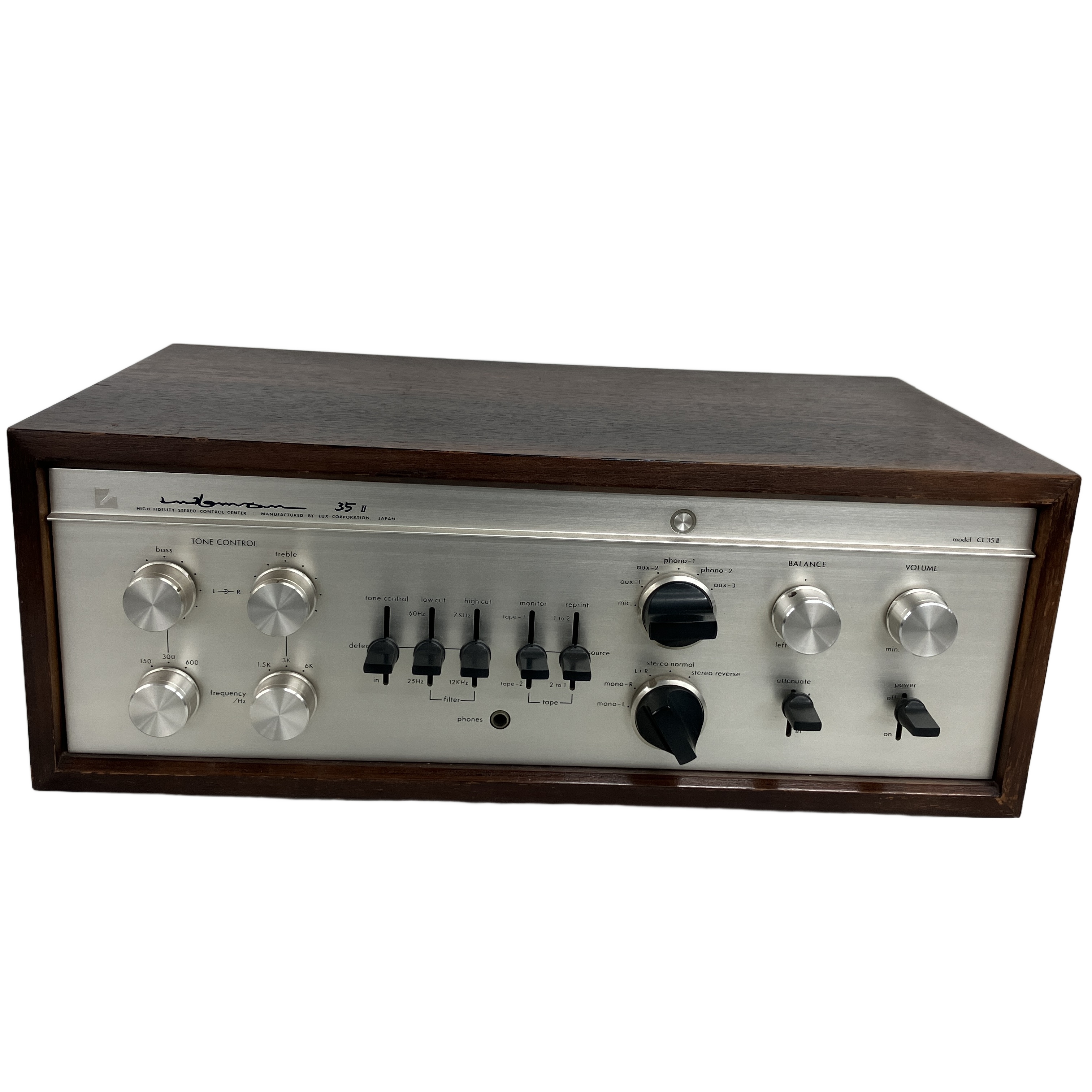 LUXMAN CL35II 真空管プリアンプ