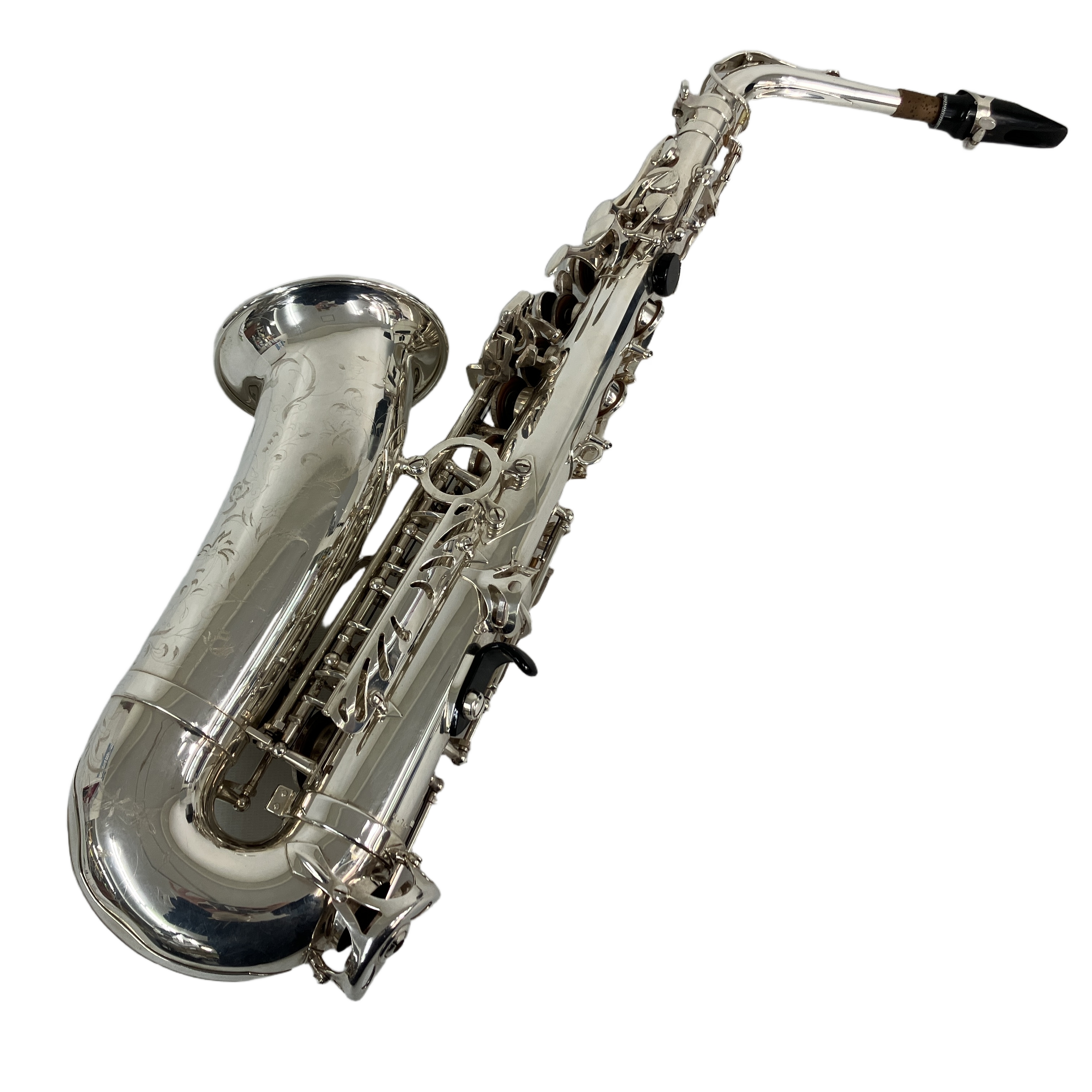 H.Selmer Super Action 80 Serie II Jubilee AS Silver Plated (アルトサックス / 銀メッキ / 彫刻入り):世界のスタンダードを革新した、美しきジュビリーの煌めき。