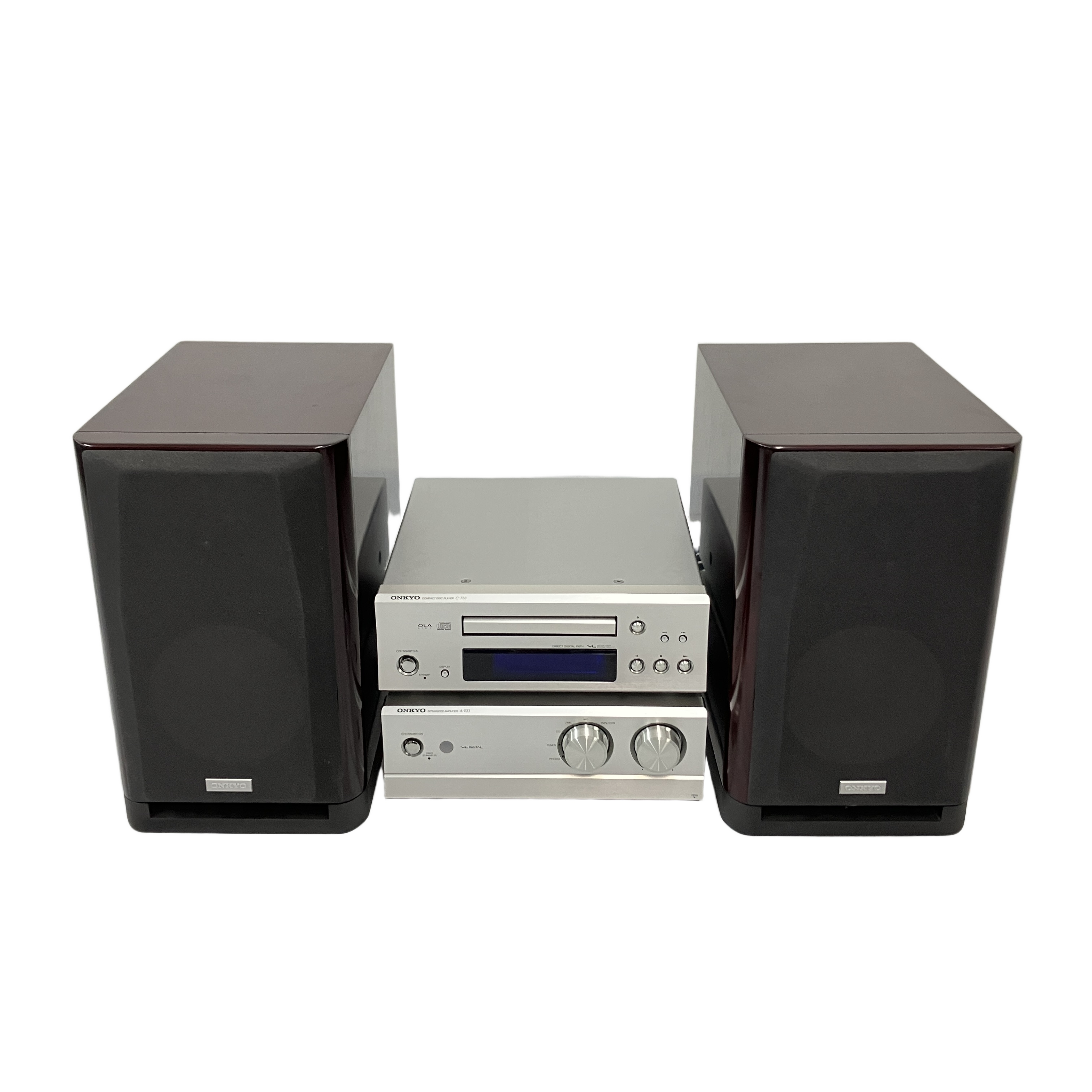 ONKYO D-302E C-733 A-933 システムコンポ