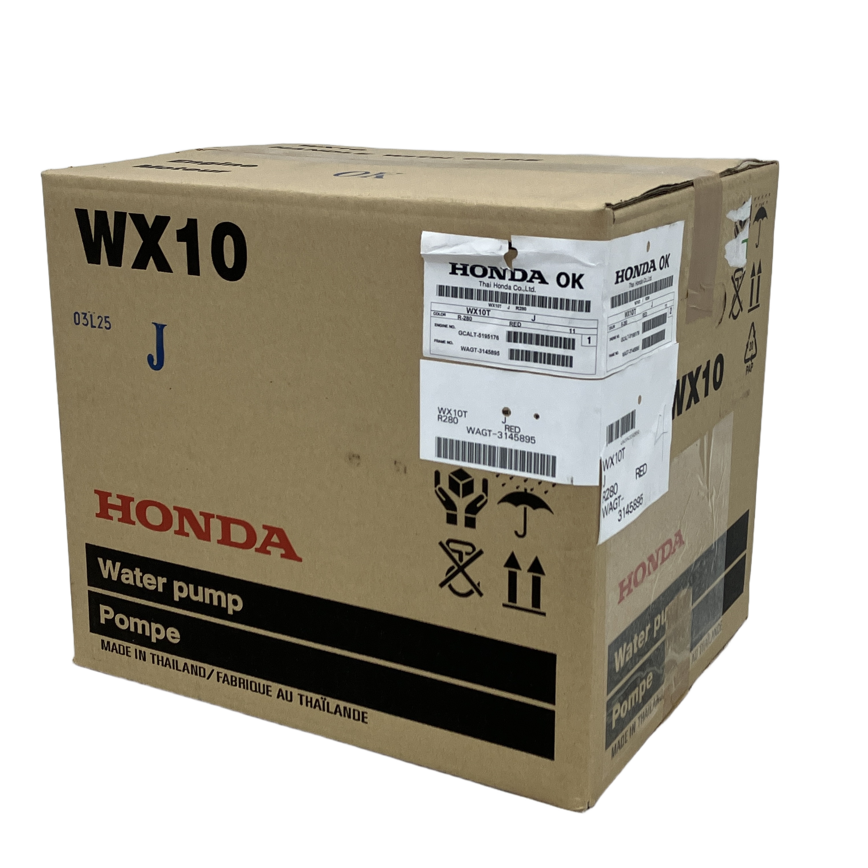 HONDA WX10T エンジンポンプ 軽量