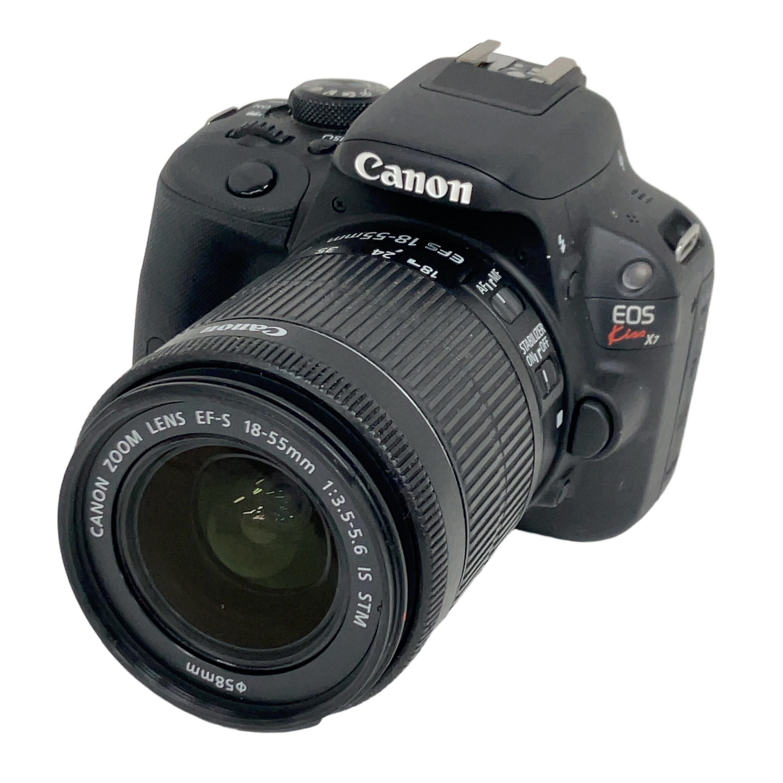 CANON EOS Kiss X7 デジタル一眼レフ 18-55mm F3.5-5.6