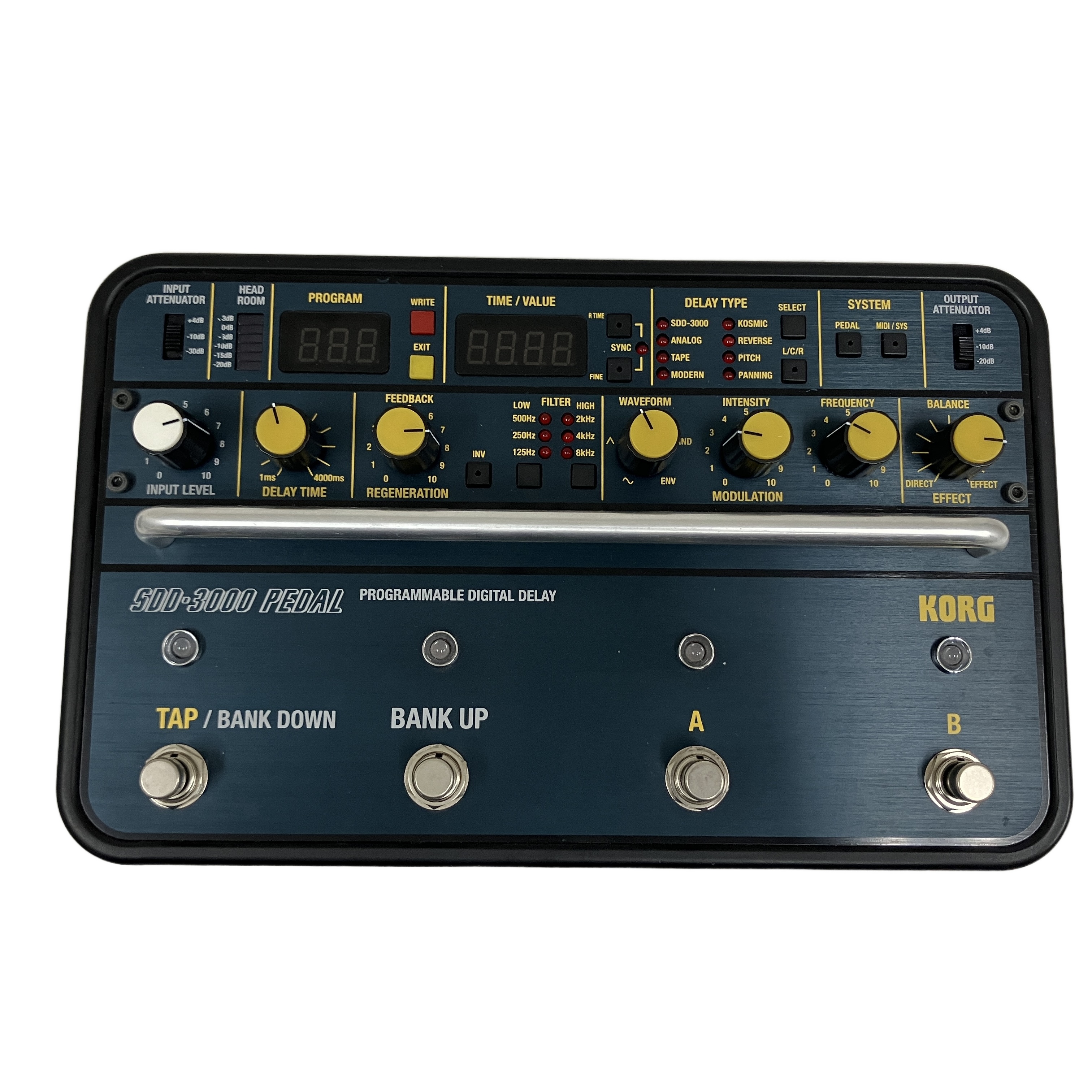 KORG SDD-3000 PEDAL:伝説的な名機をペダルサイズに凝縮し、唯一無二のプリアンプ回路と独創的なサウンドを完全再現