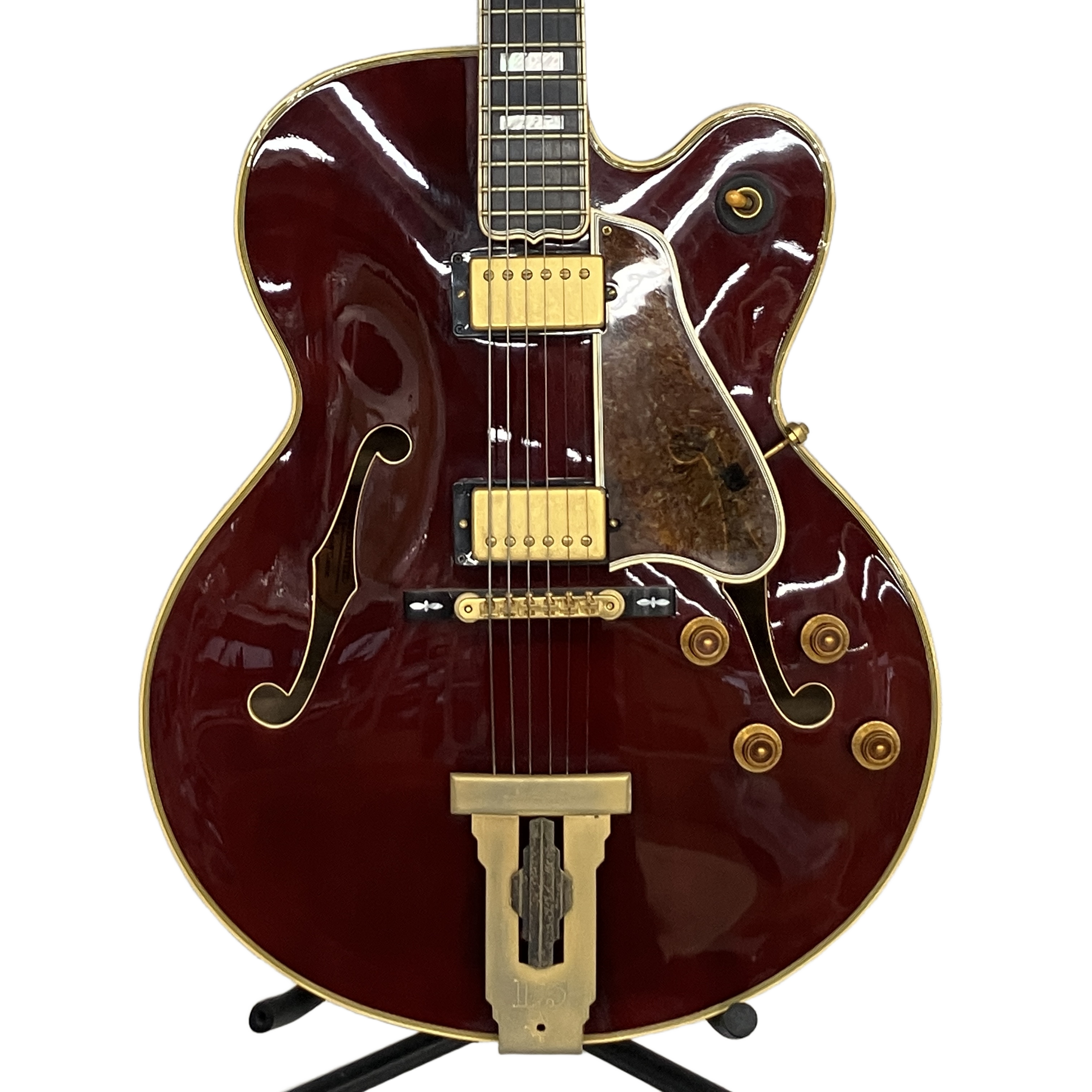 Gibson Custom L-5 CES (1997年製) | 艶やかなワインレッドに包まれた、アーチトップの王者。
