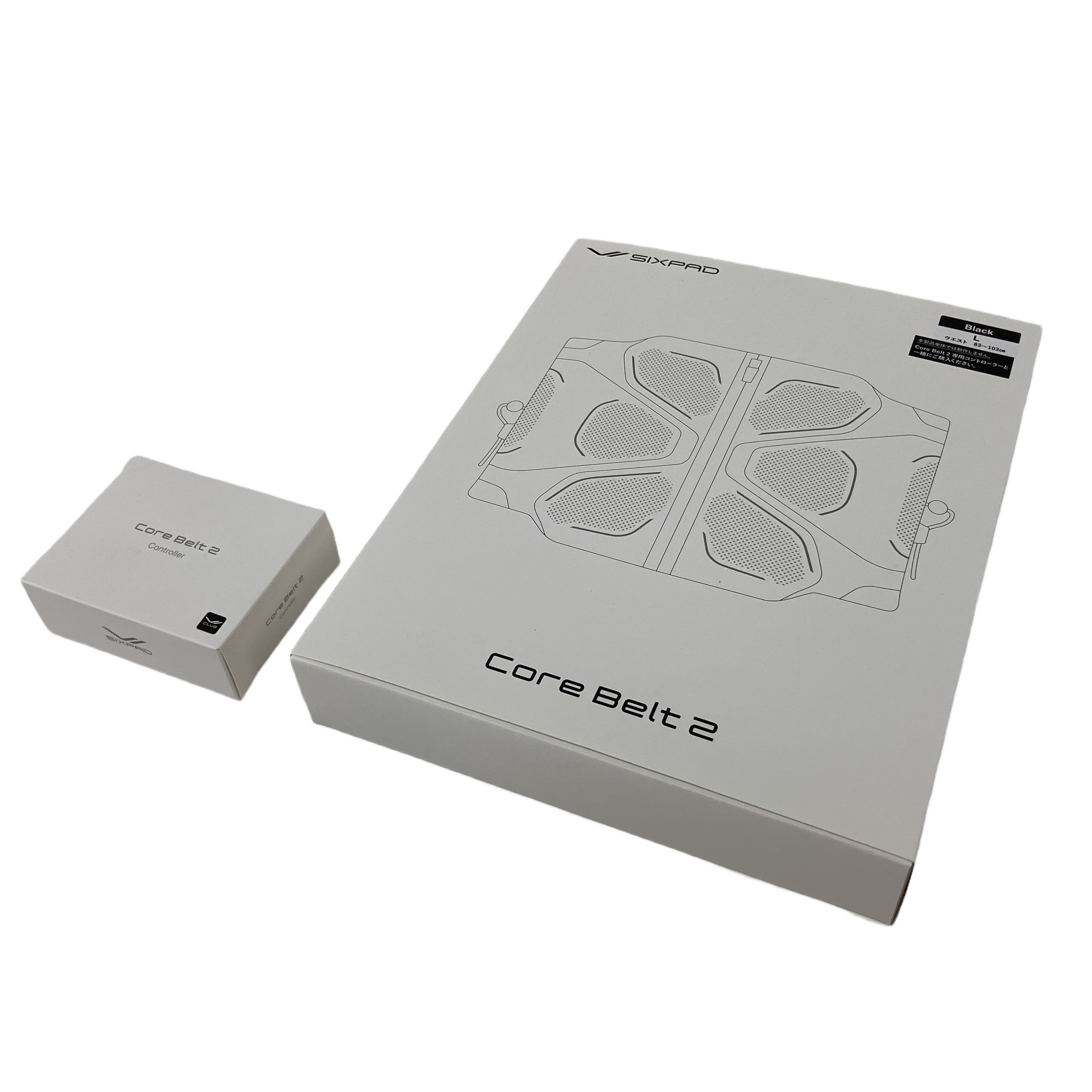 SIXPAD Core Belt 2 EMSトレーニングギア Lサイズ