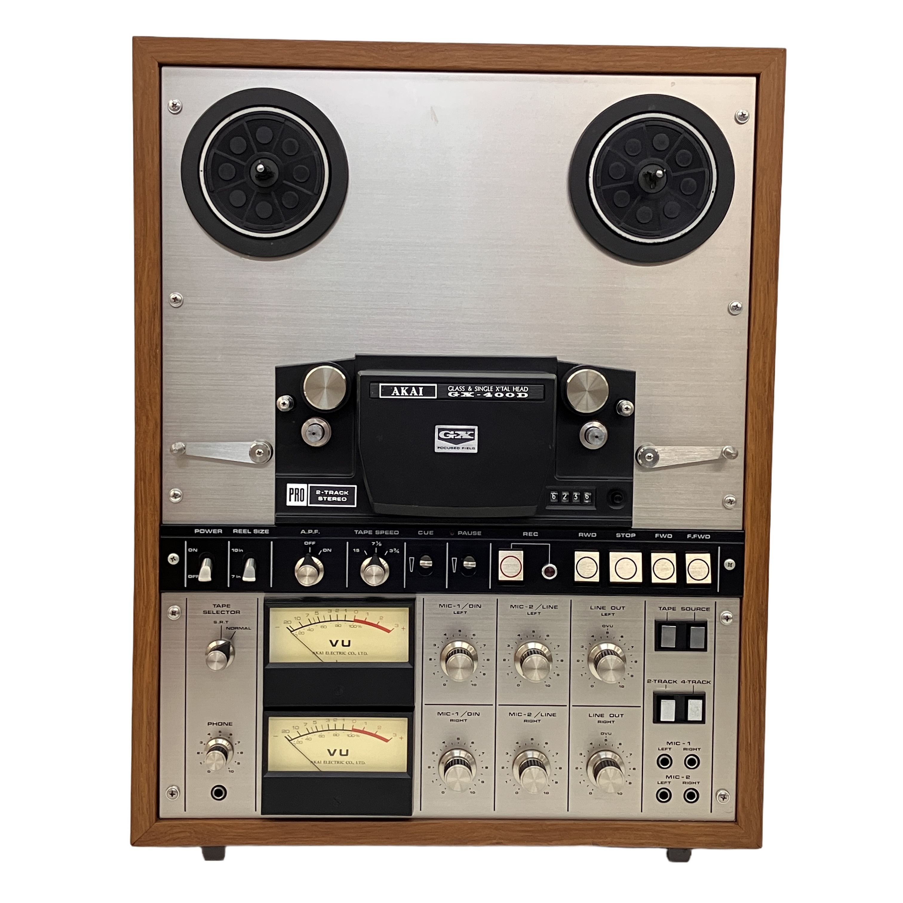 AKAI GX-400D PRO | 38cm/sの高速走行と「GXヘッド」が織りなす、オープンリールデッキの傑作。