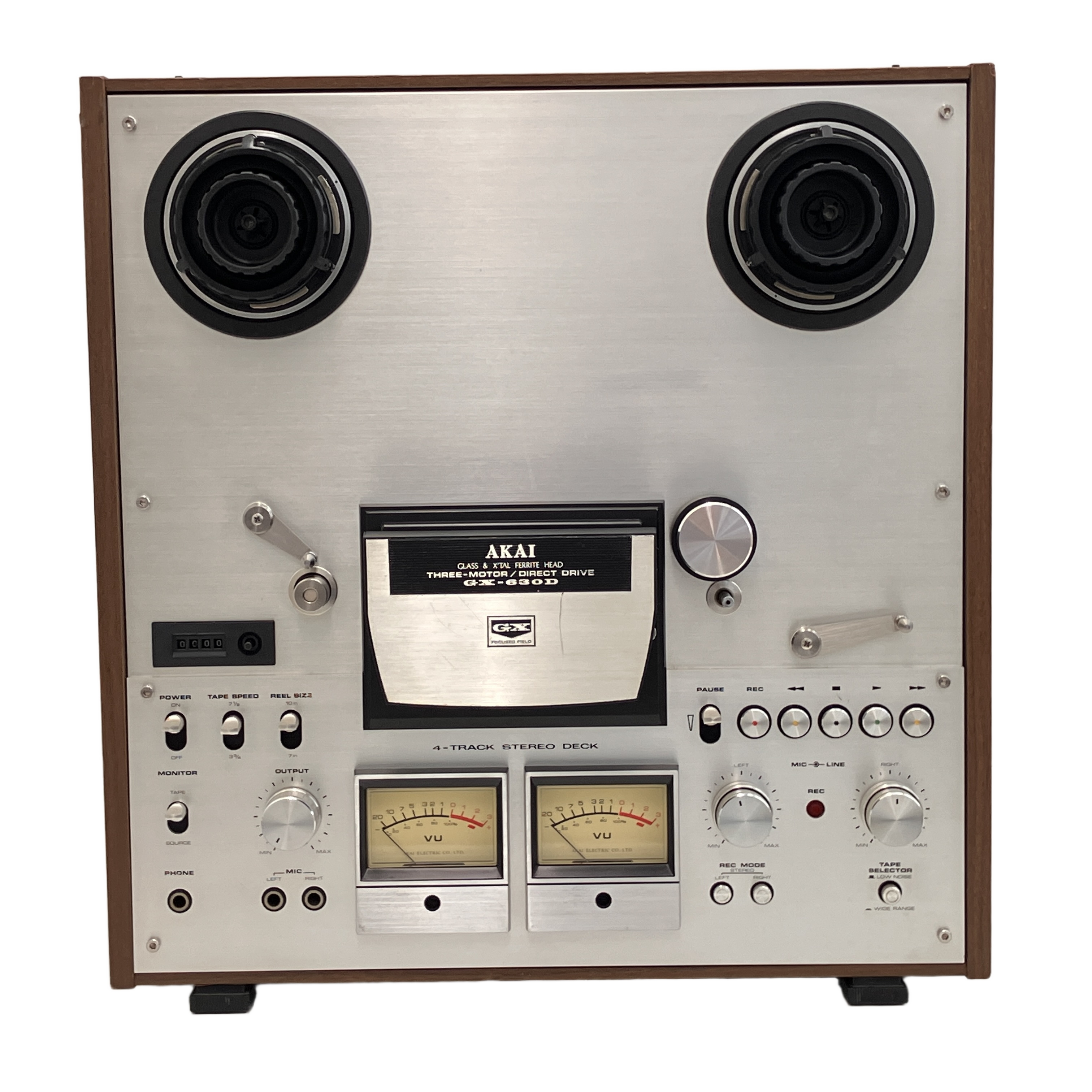AKAI GX-630D | 独自の「GXヘッド」とダイレクトドライブ方式が生む、高耐久かつクリアなアナログサウンド。