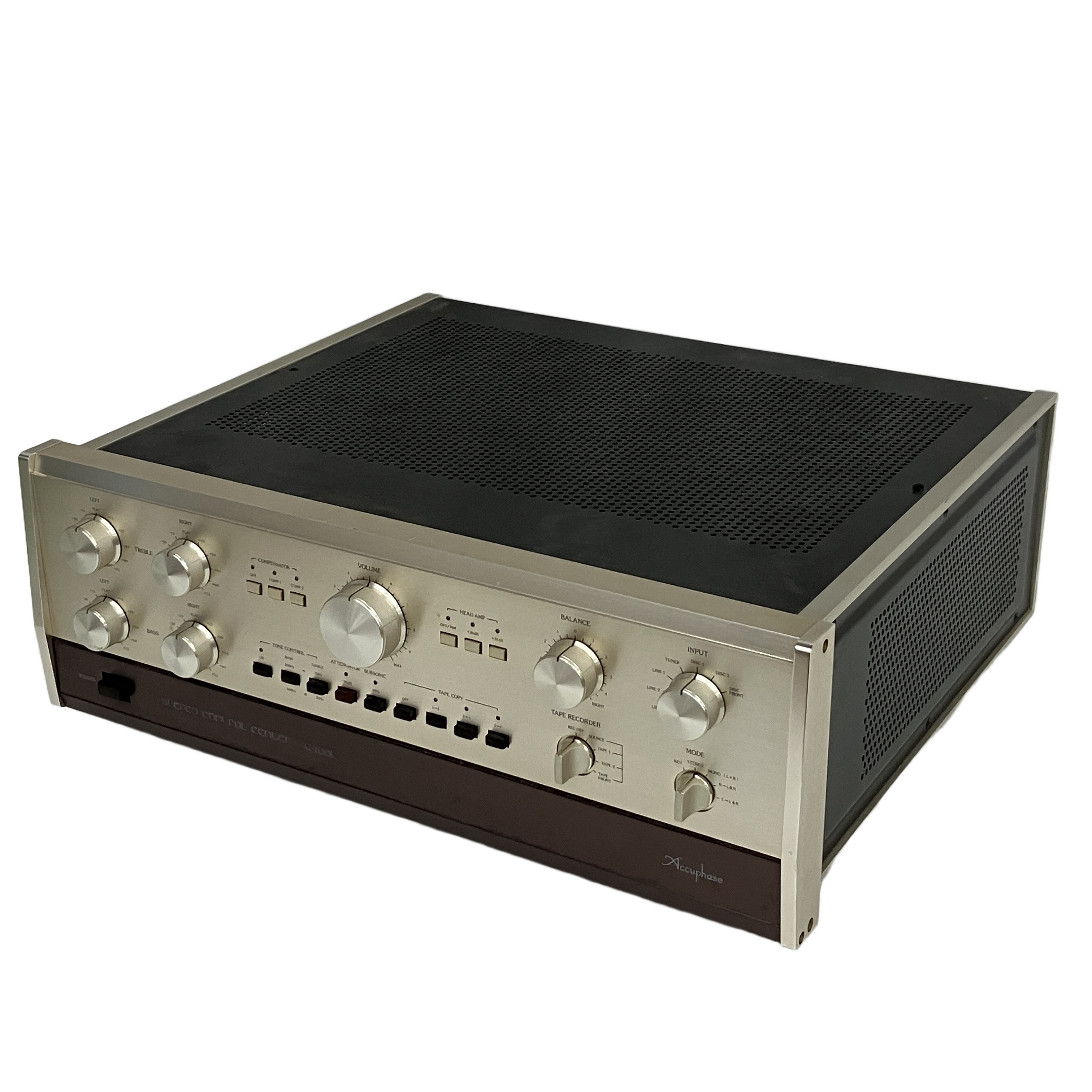 Accuphase C-200L | 伝説の「C-200」シリーズを究極まで磨き上げた、国産プリアンプの金字塔。
