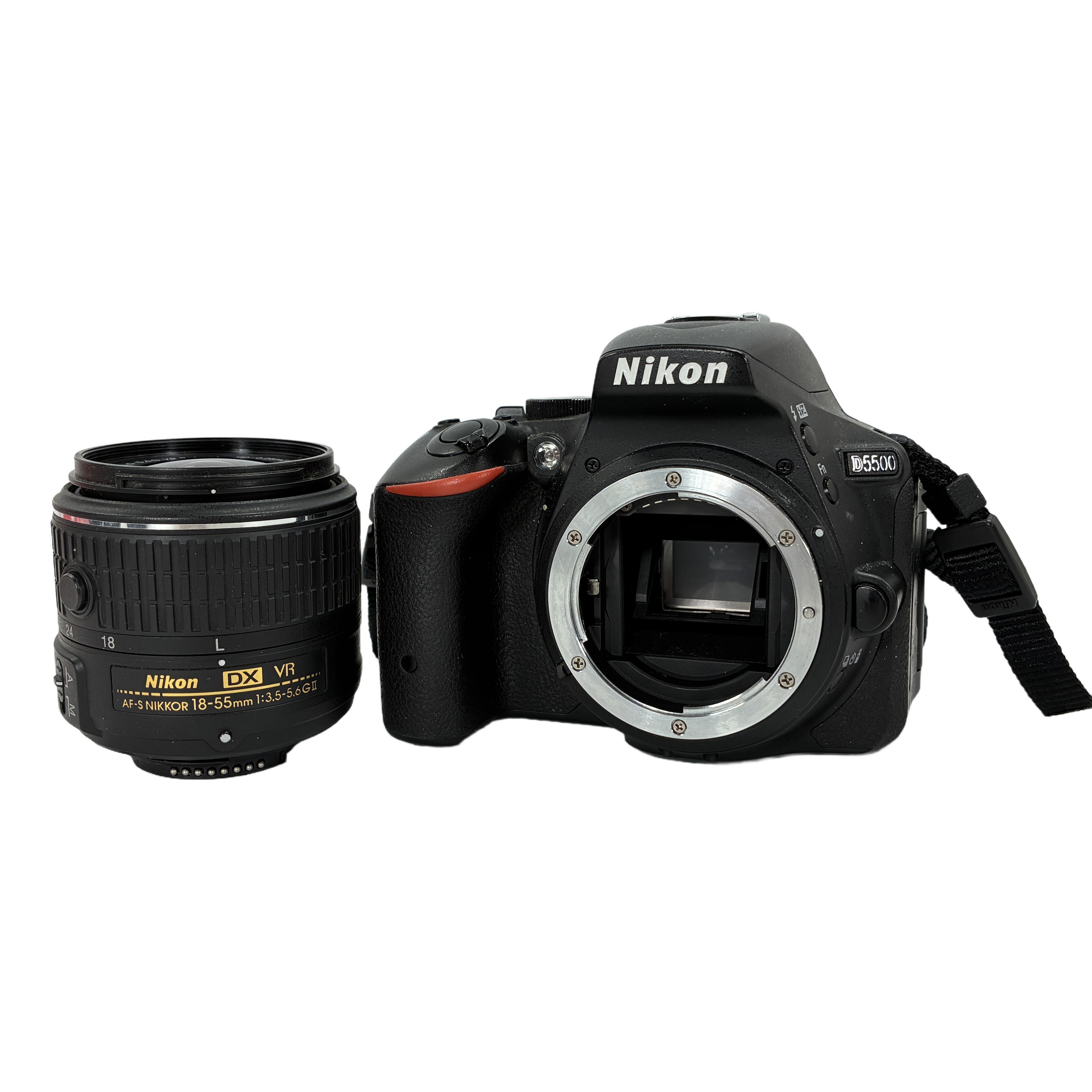 NIKON D5500 18-55mm F3.5-5.6 G VR II 一眼レフカメラ