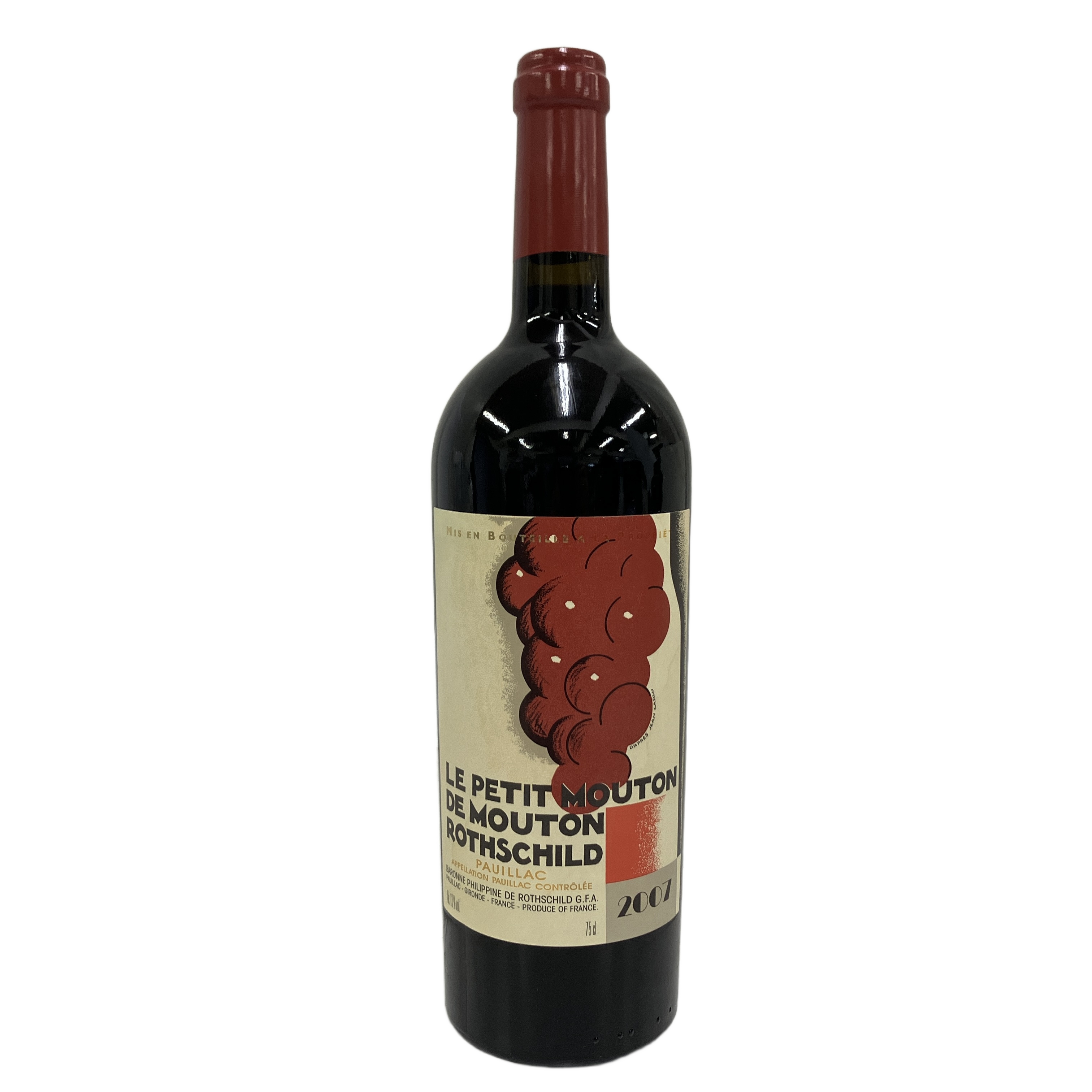 CHATEAU MOUTON ROTHSCHILD ル プティ ムートン 2007 赤ワイン