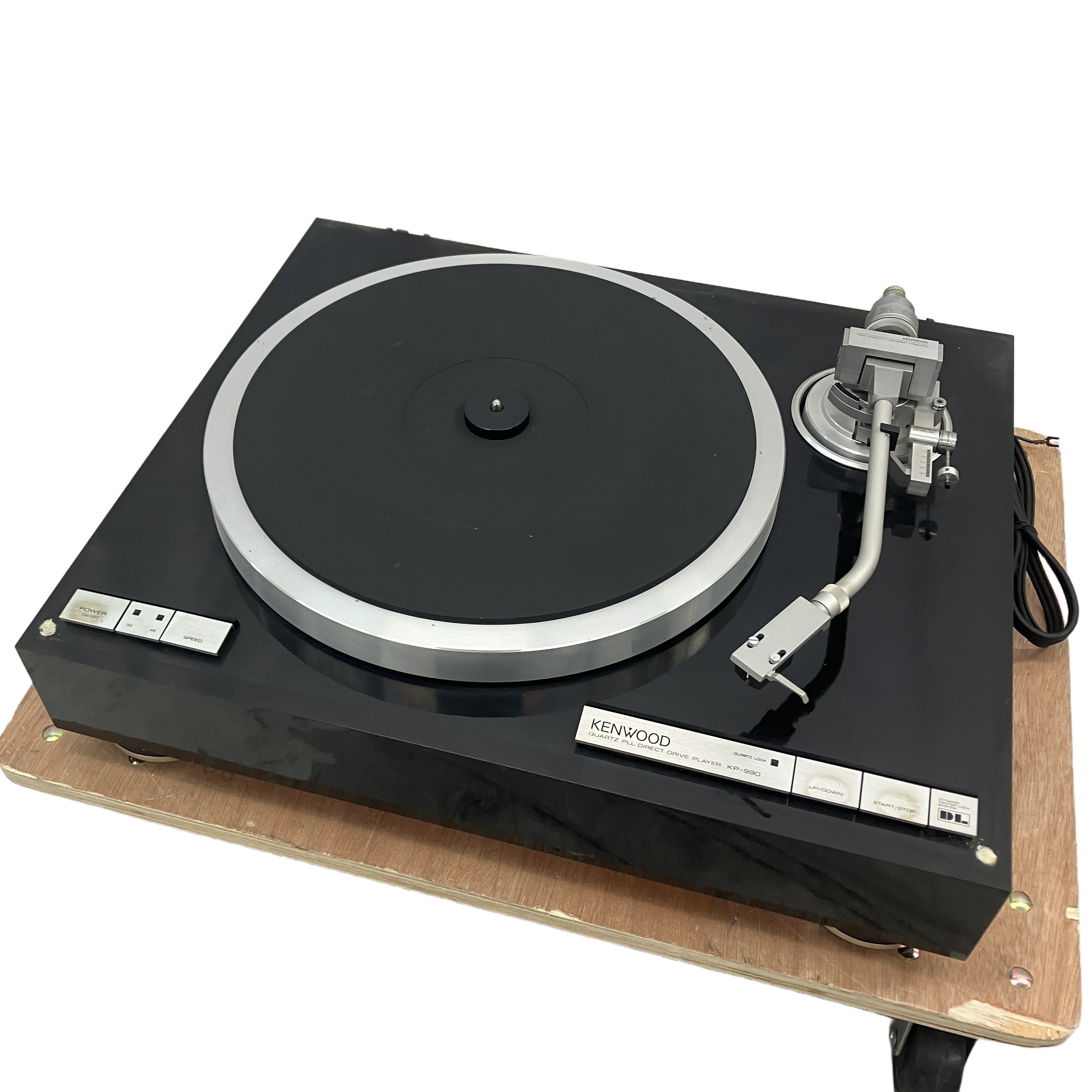 KENWOOD KP-990 レコードプレーヤー ダイレクトドライブ