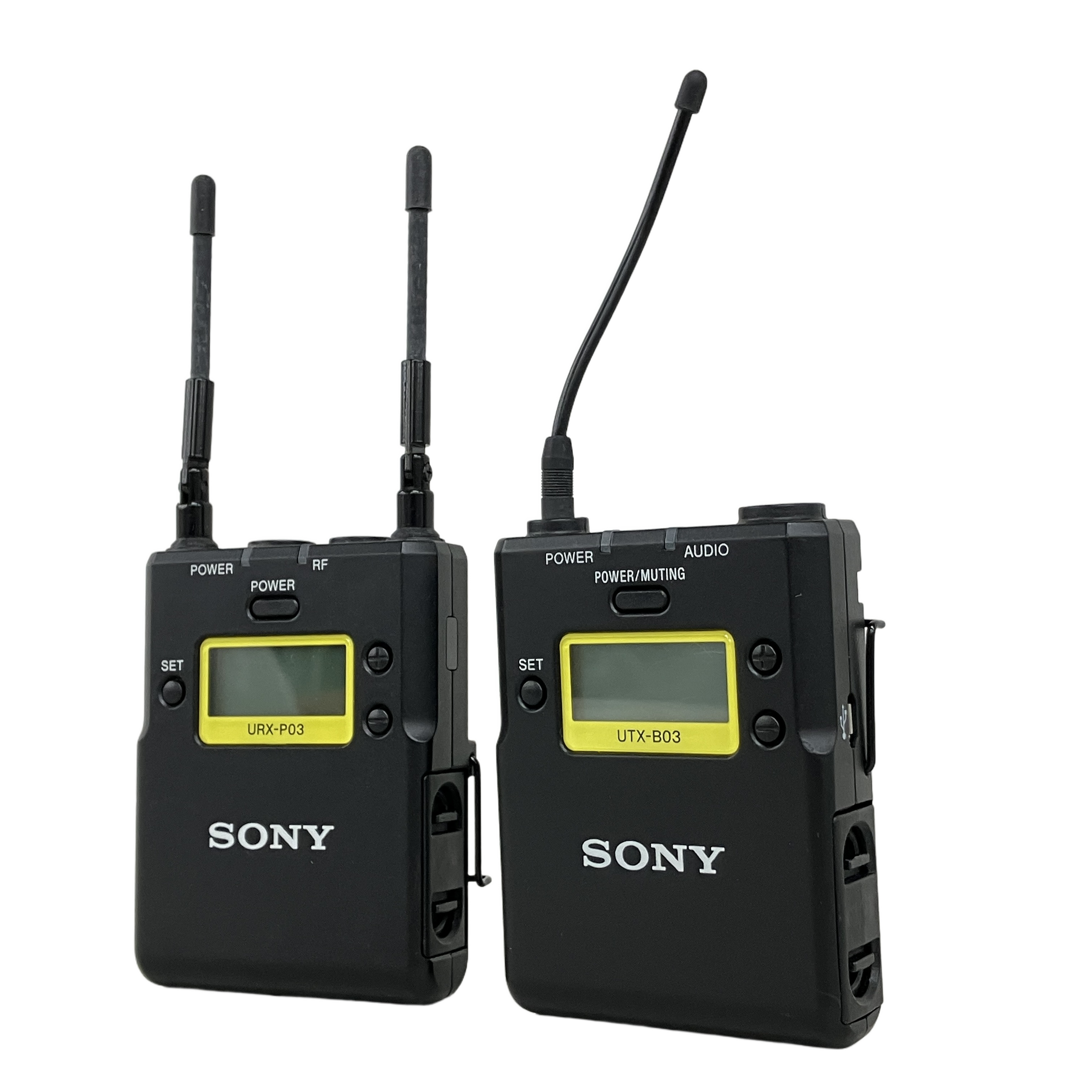 SONY UTX-B03/URX-P03 ワイヤレスマイク