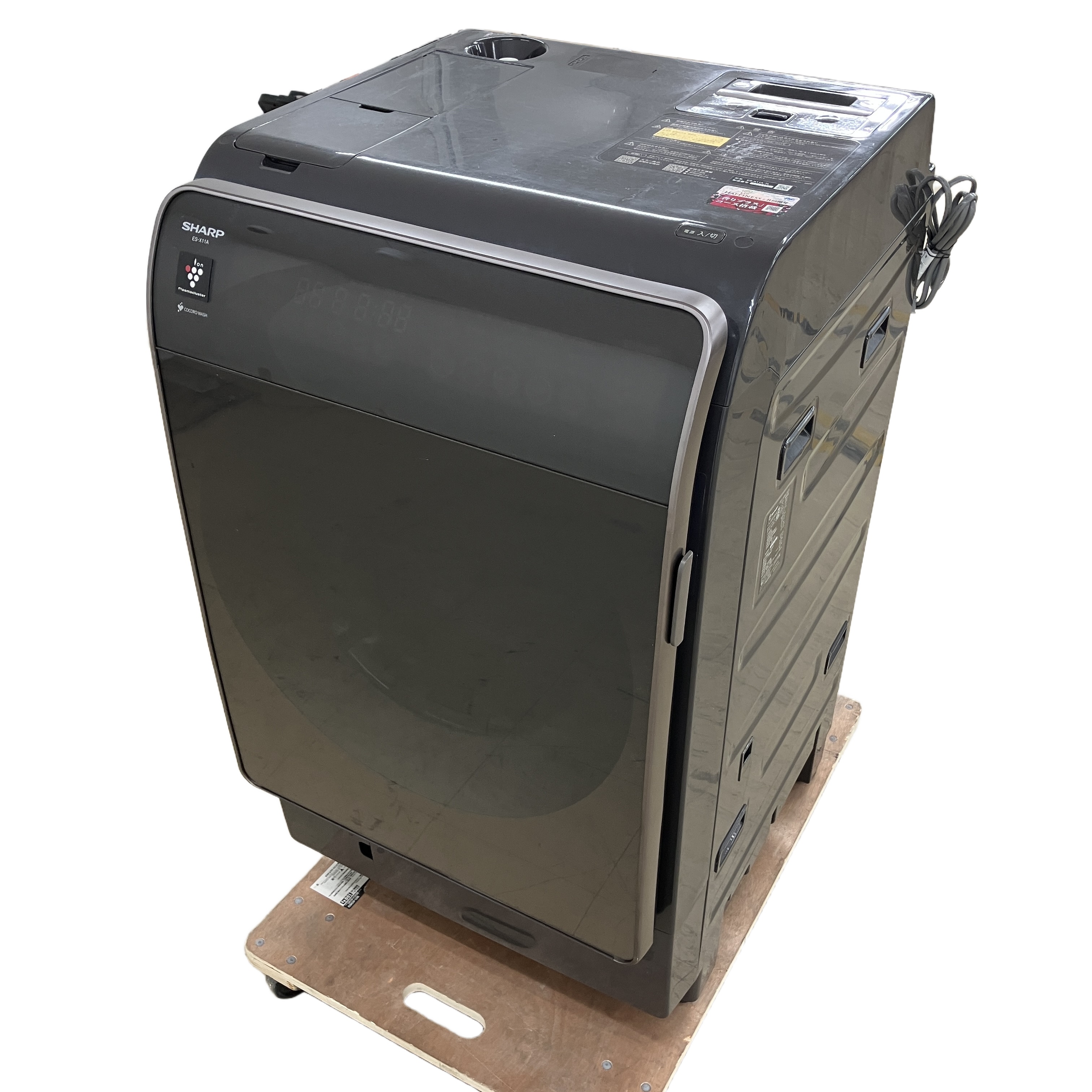 SHARP ES-X11A-TL ドラム式洗濯乾燥機 左開き