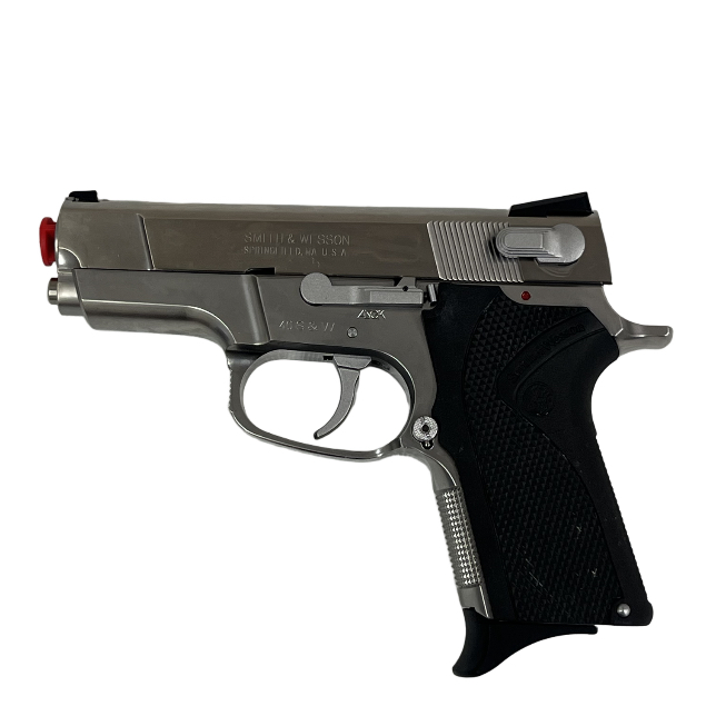 WA S&W ショーティ40 クロームシルバー ハンドガン