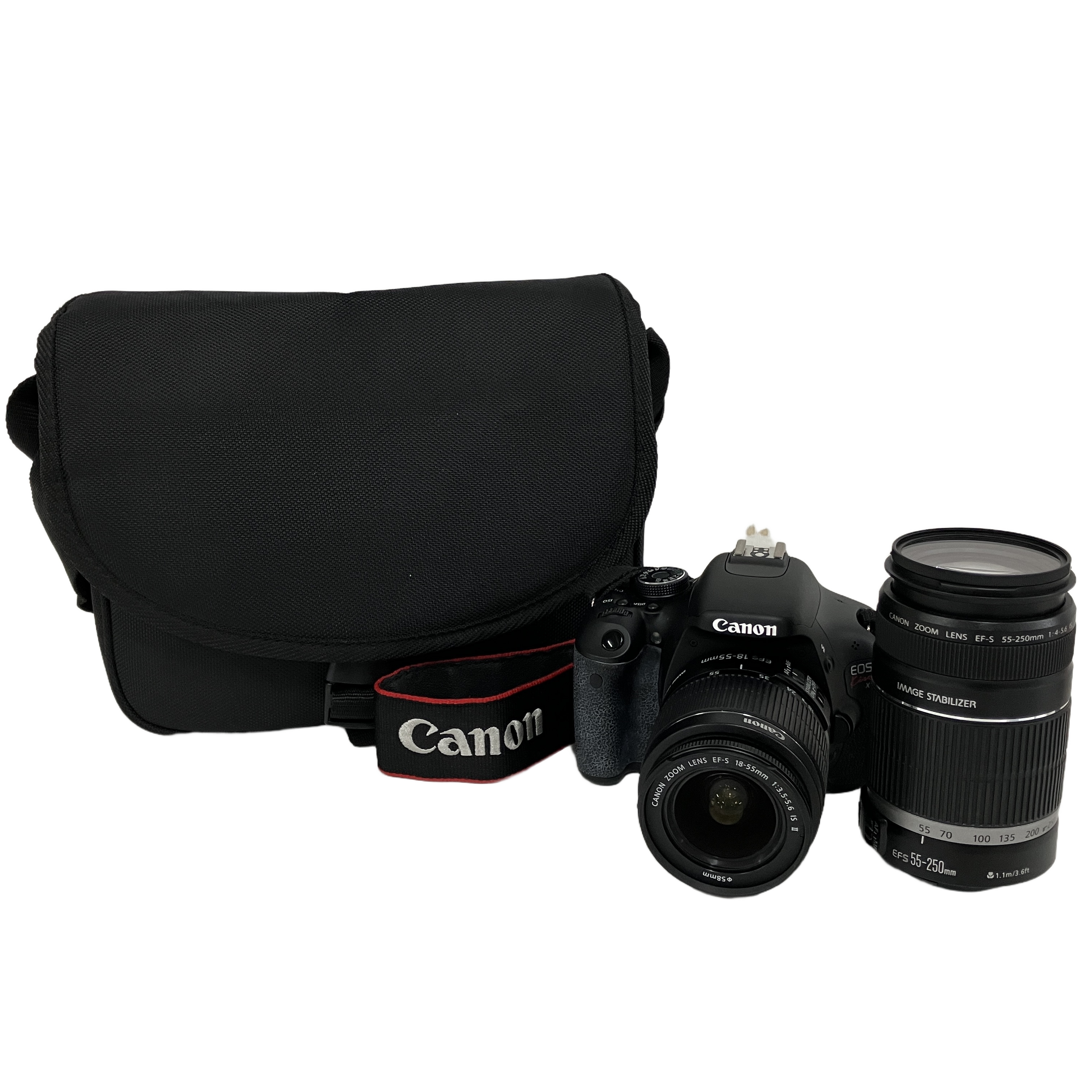 CANON EOS Kiss X5 デジタル一眼レフカメラ 18-55mm/55-250mm