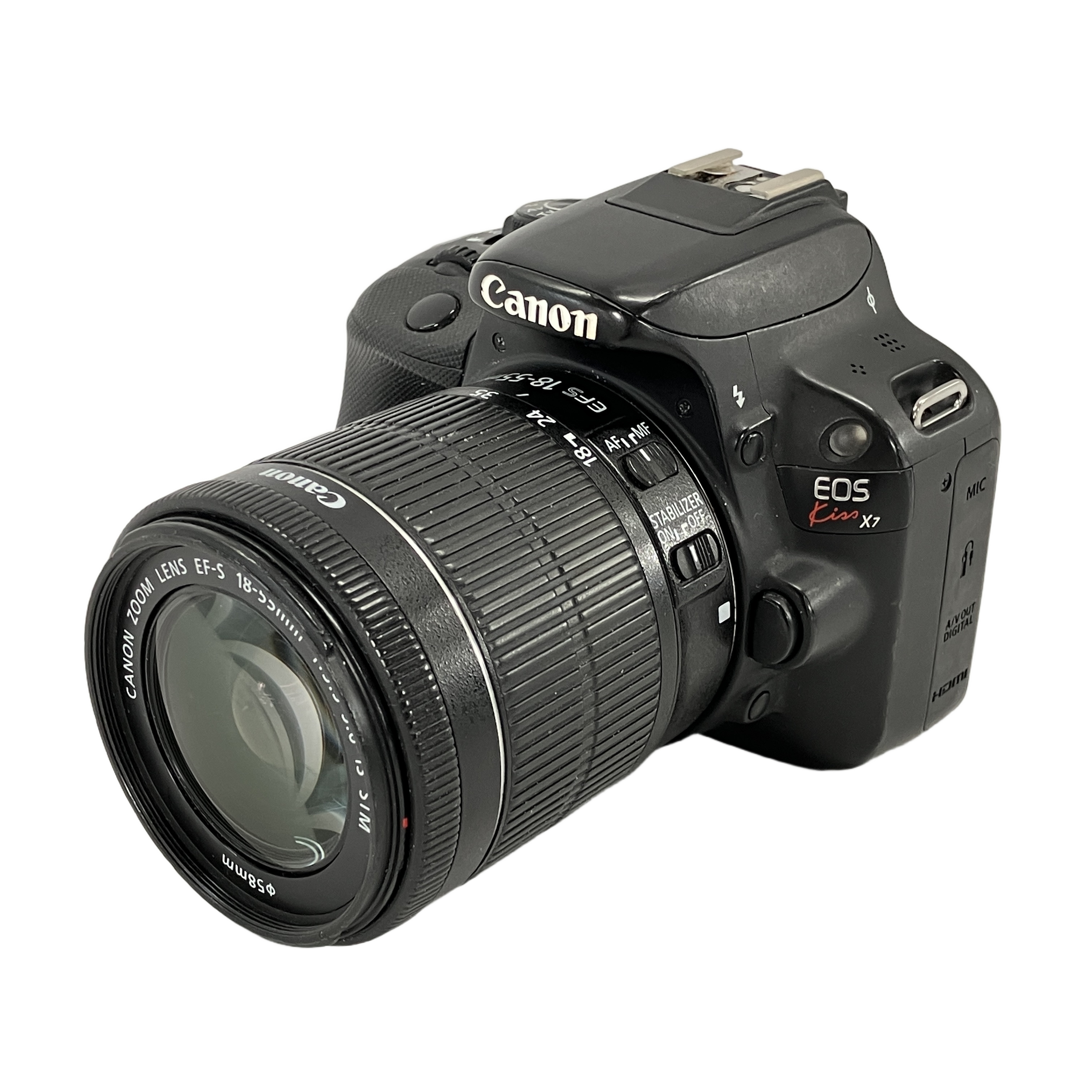 CANON EOS Kiss X7 カメラ EF-S 18-55mm F3.5-5.6 IS STM