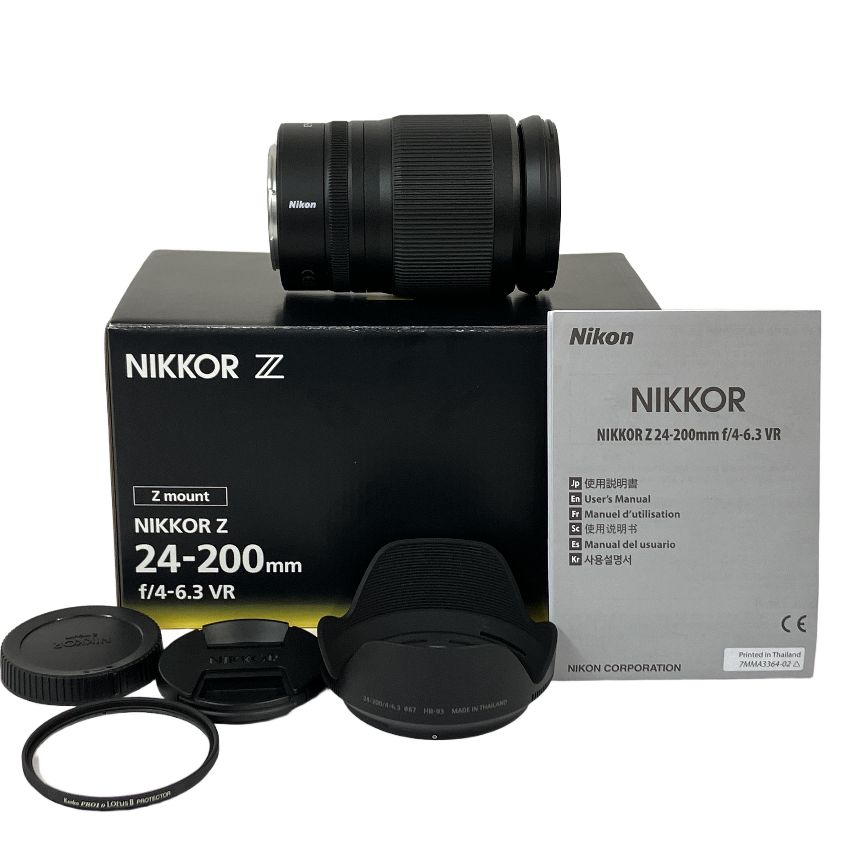 NIKON NIKKOR Z 24-200mm 1:4-6.3 VR 交換レンズ