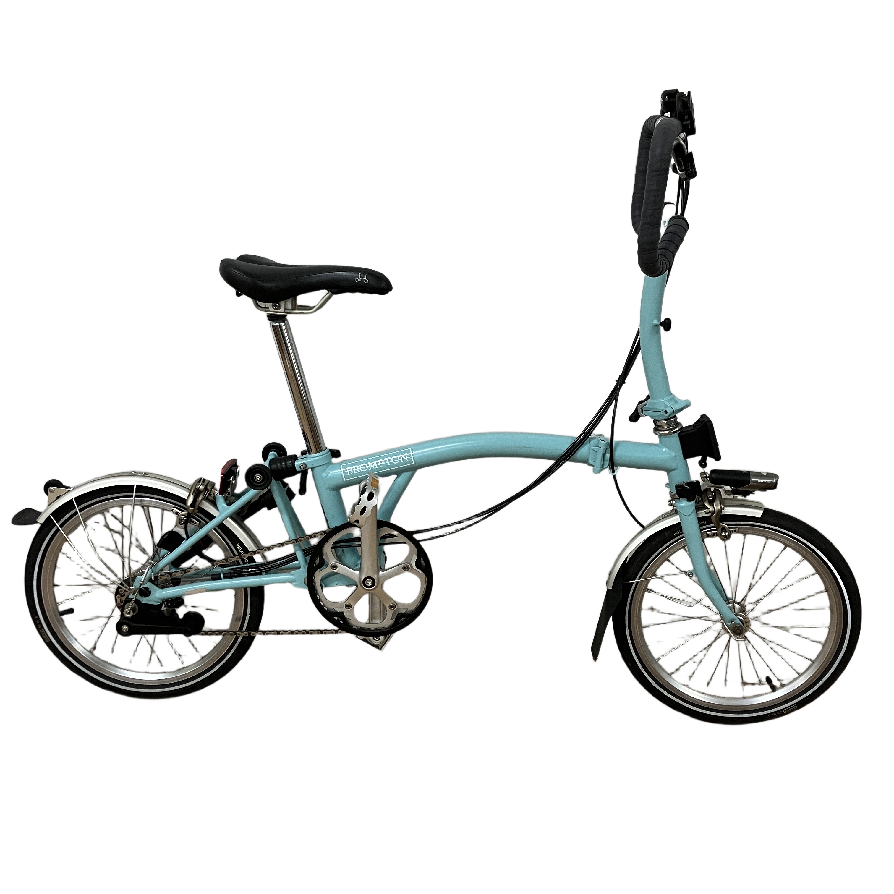 BROMPTON P6L (2016年製) | 多彩なポジションが取れるPハンドルと、鮮やかなターキッシュグリーンの希少モデル。