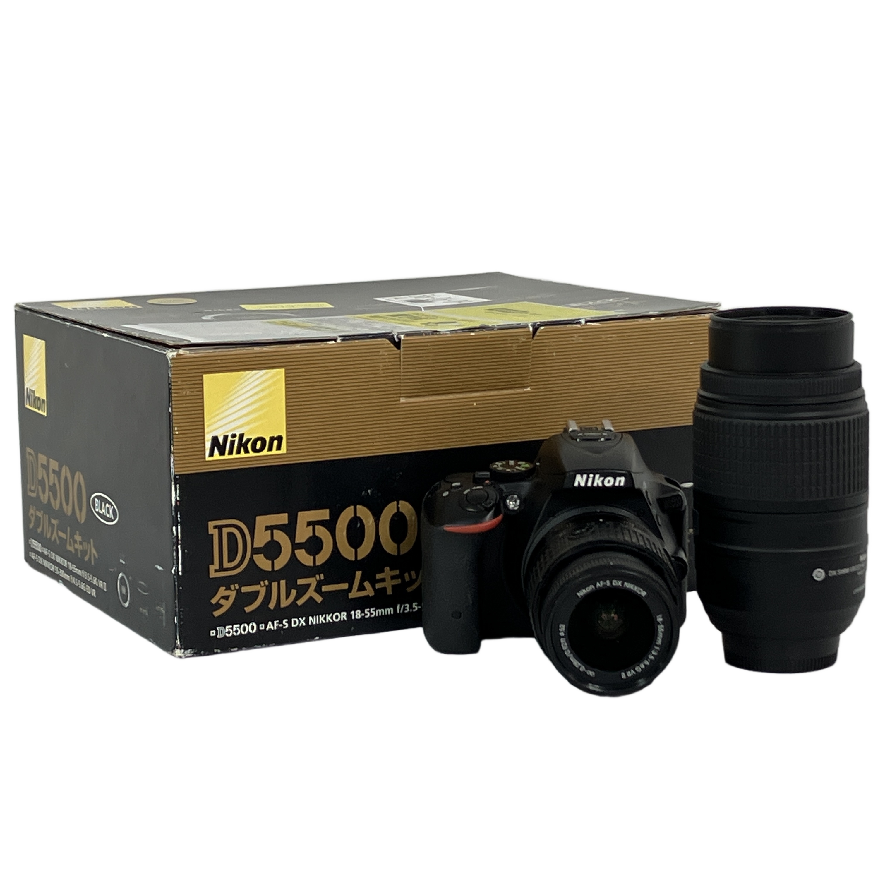 NIKON D5500 18-55mm 55-300mm デジタル一眼レフカメラ