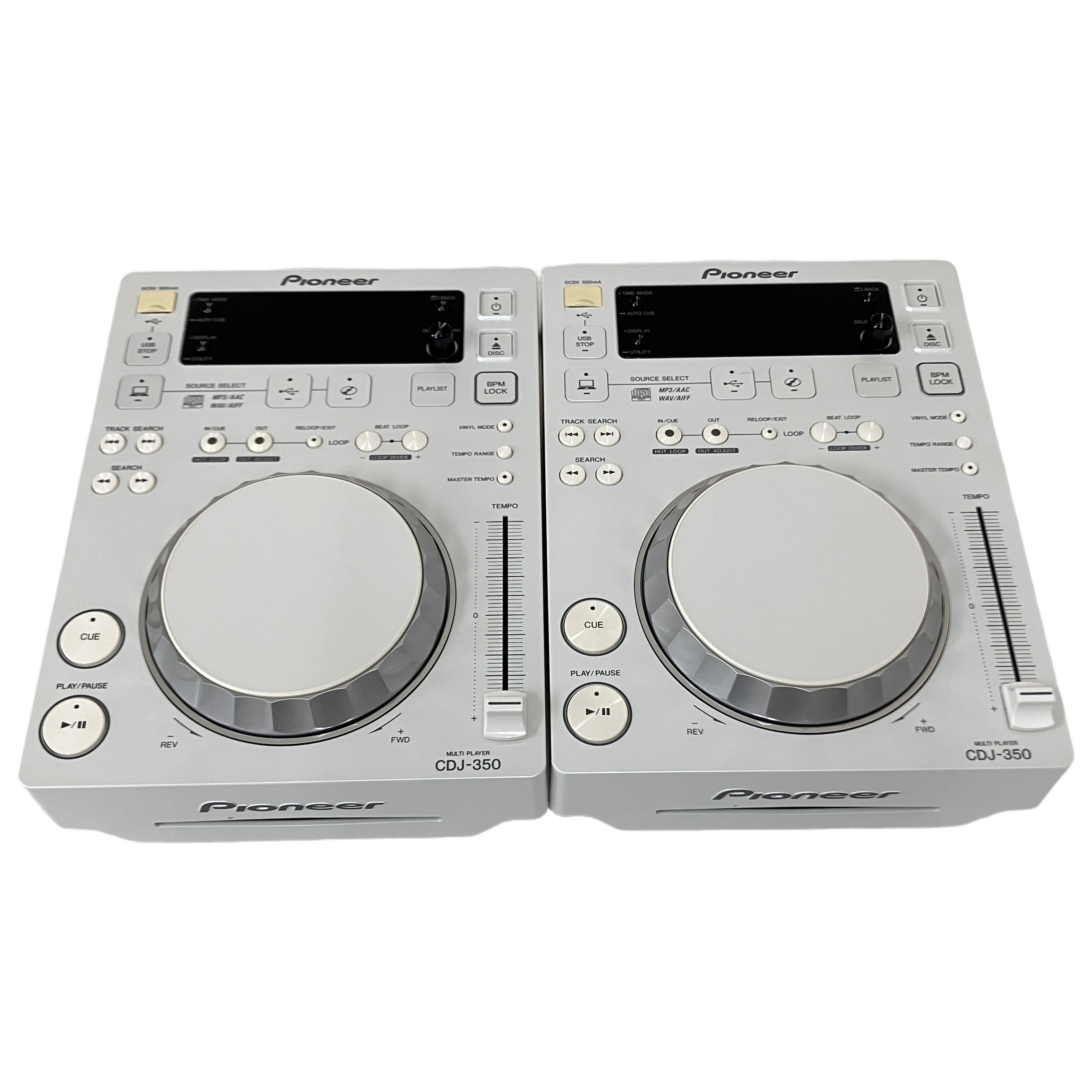 Pioneer CDJ-350 コンパクト DJ マルチプレーヤー 2点セット
