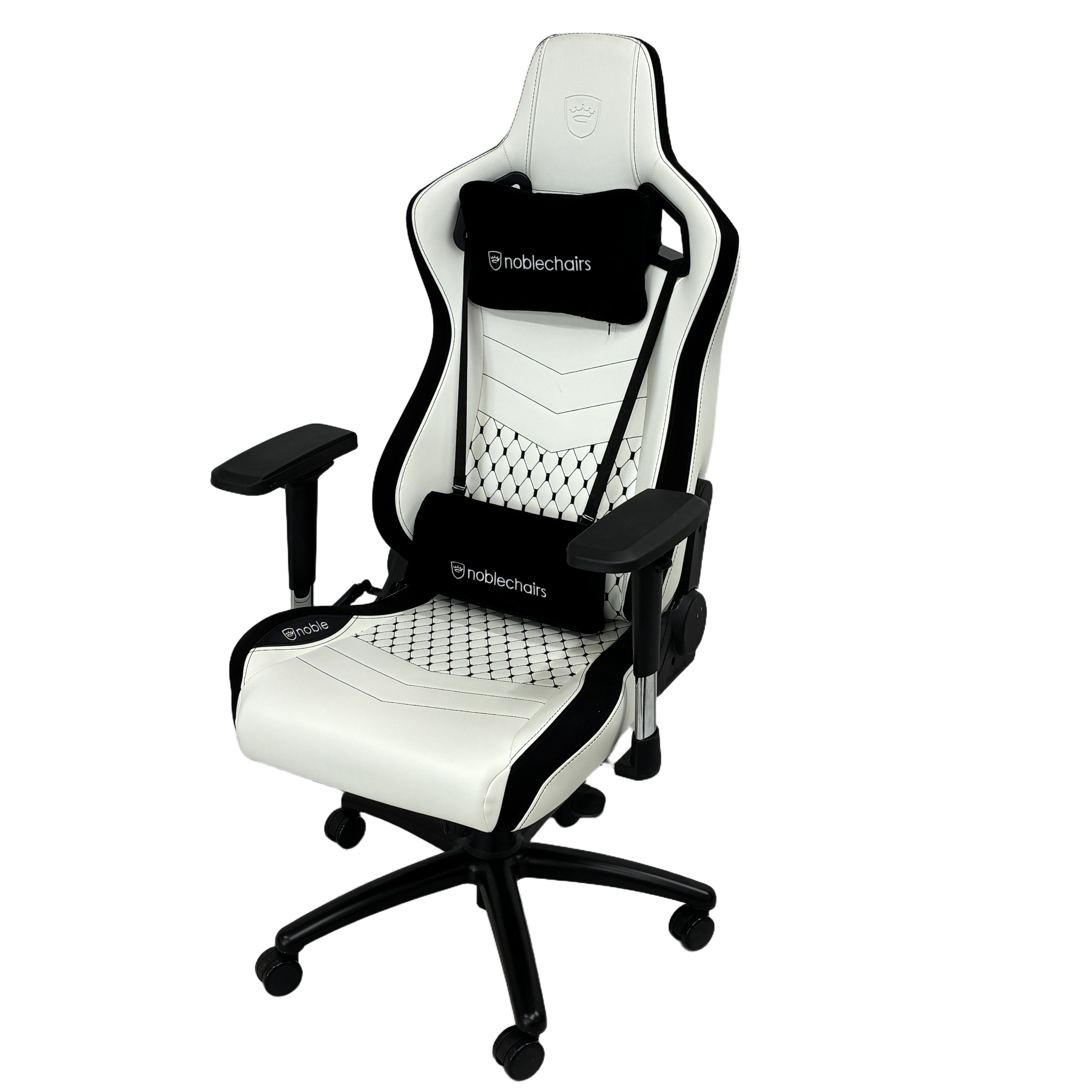 noblechairs EPIC NBL-PU-WHT-002 ゲーミングチェア ノーブルチェアーズ エピックプレミアムホワイト 良好