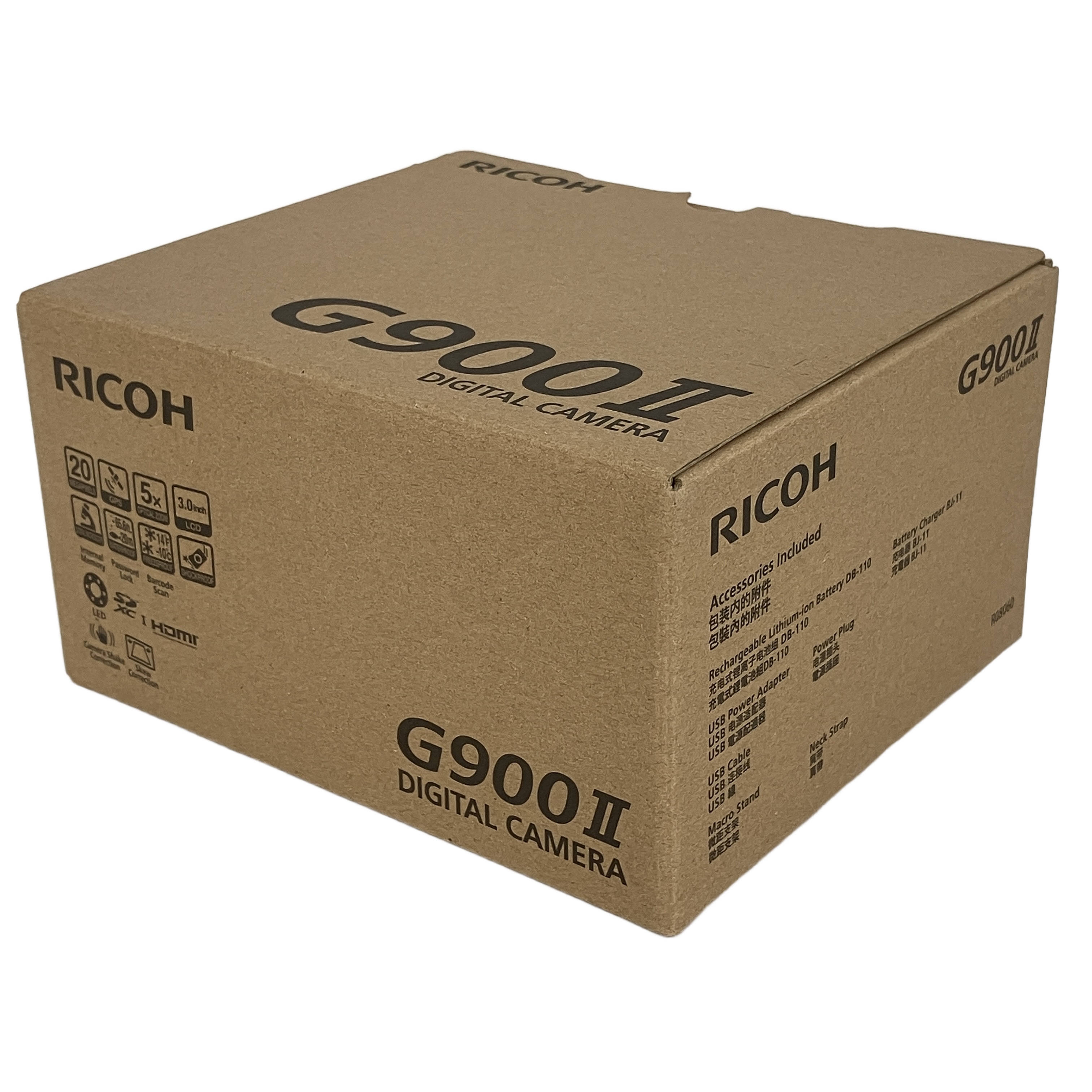 RICOH G900 II デジタルカメラ 防水 防塵