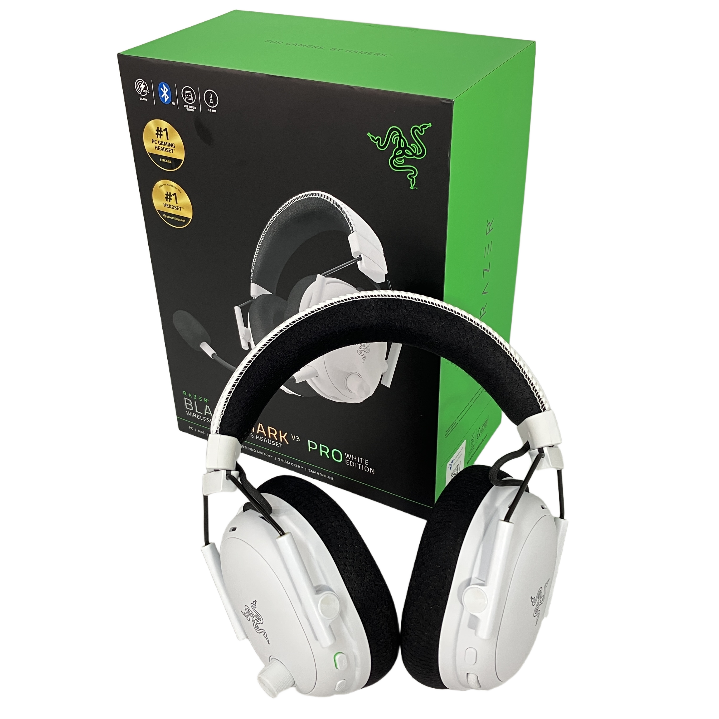 RAZER BlackShark V3 Pro ヘッドセット ホワイト