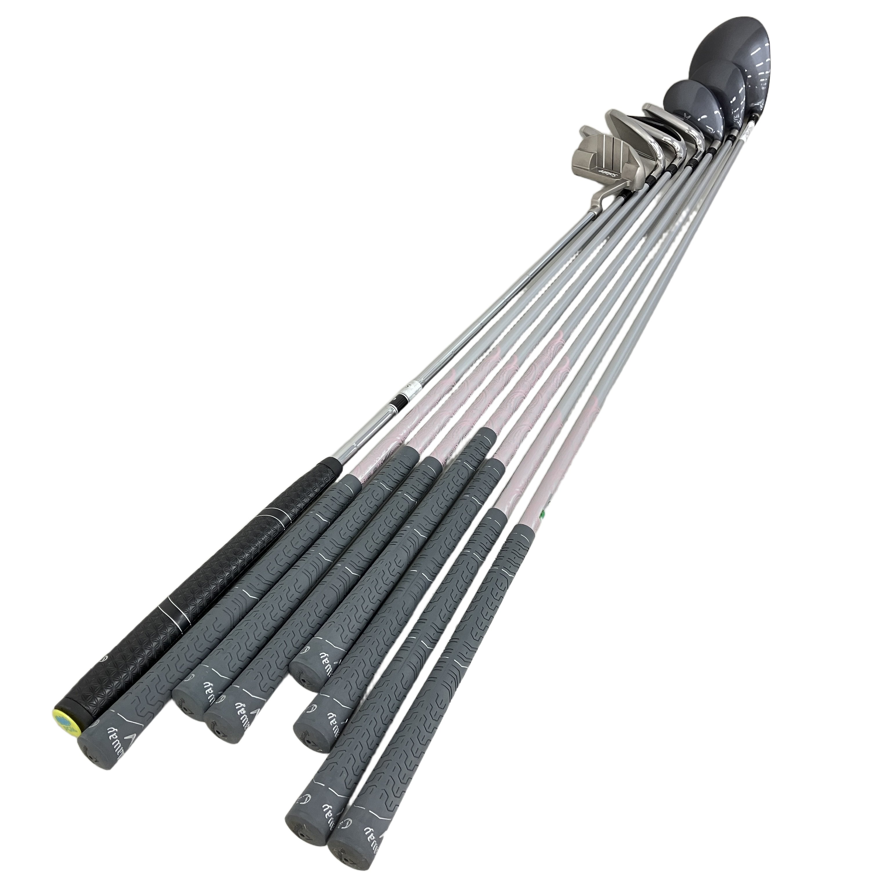 Callaway Solaire 1W 5FW 6HY アイアン 7 /9/S/P パター レディース ゴルフ クラブ 8本 セット キャディバッグ付き 中古