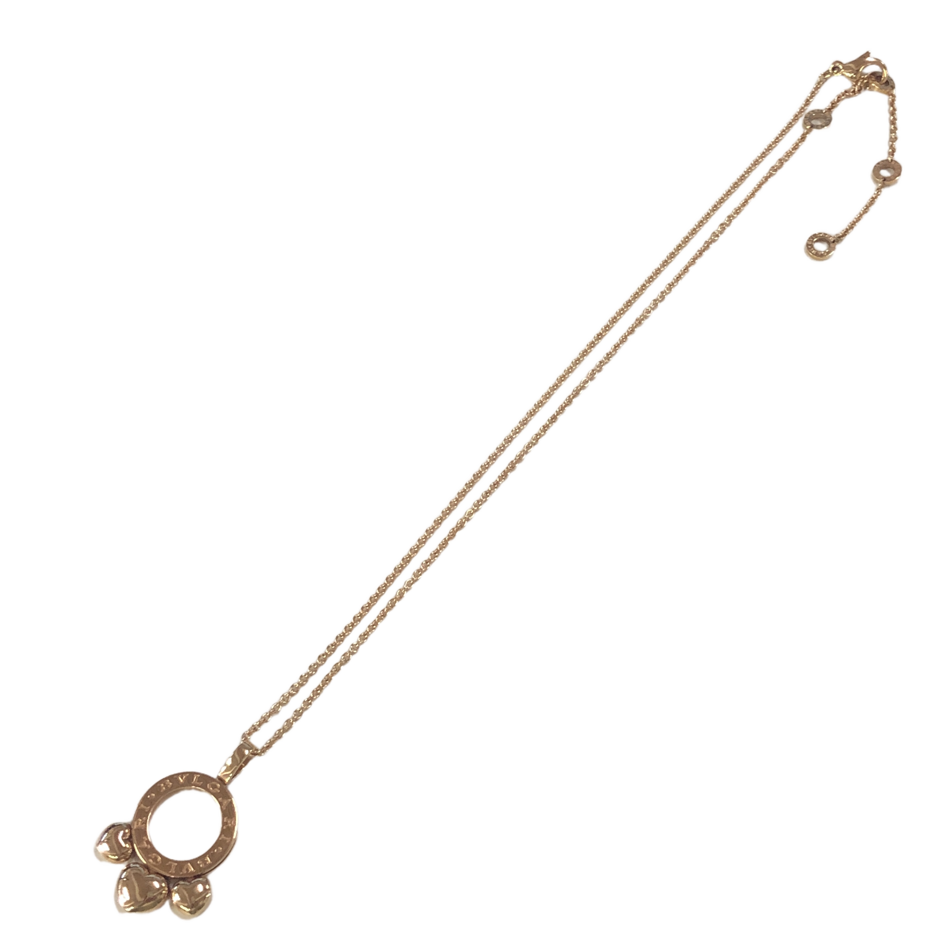 BVLGARI アレグラ ハート ネックレス K18