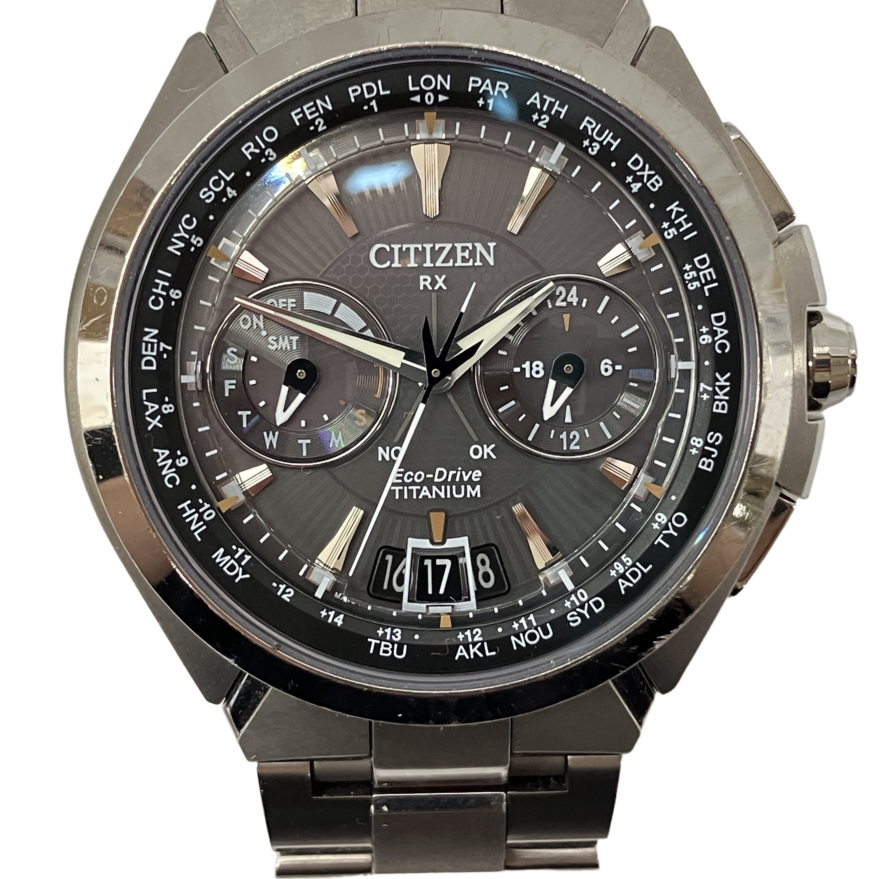 CITIZEN GN-4W-S 9G RX SATELLITE WAVE 腕時計