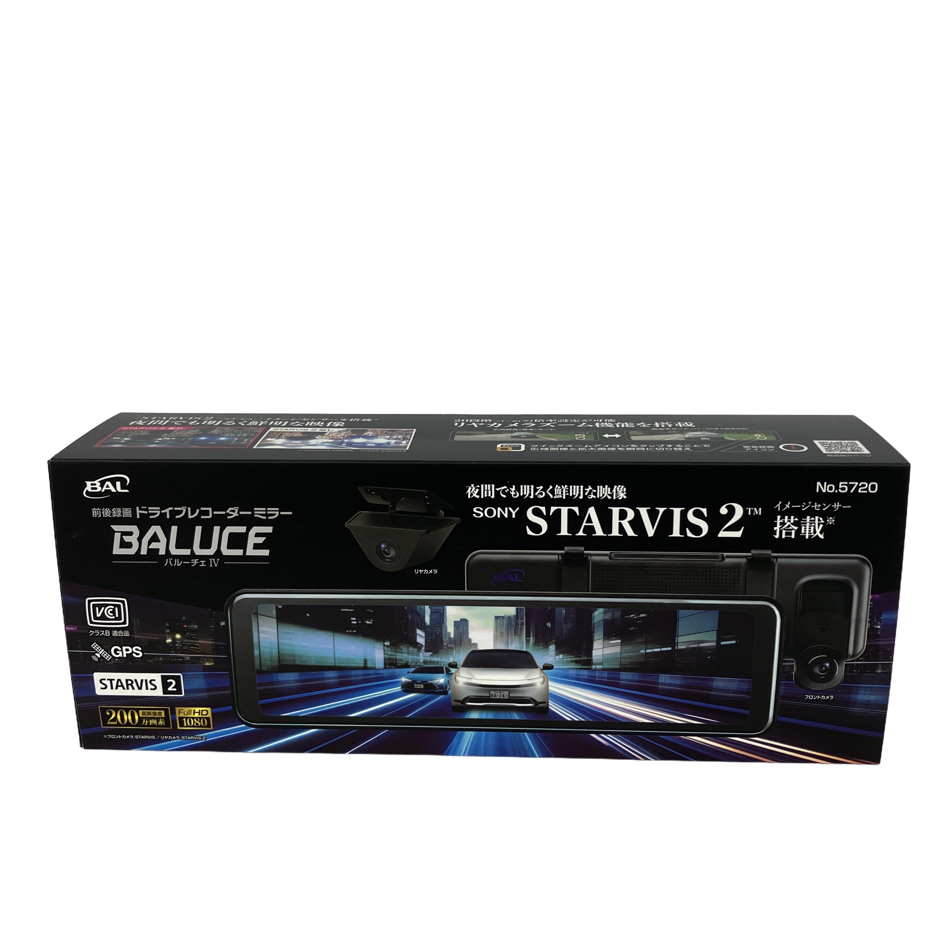 BAL No.5720 BALUCE ドライブレコーダーミラー