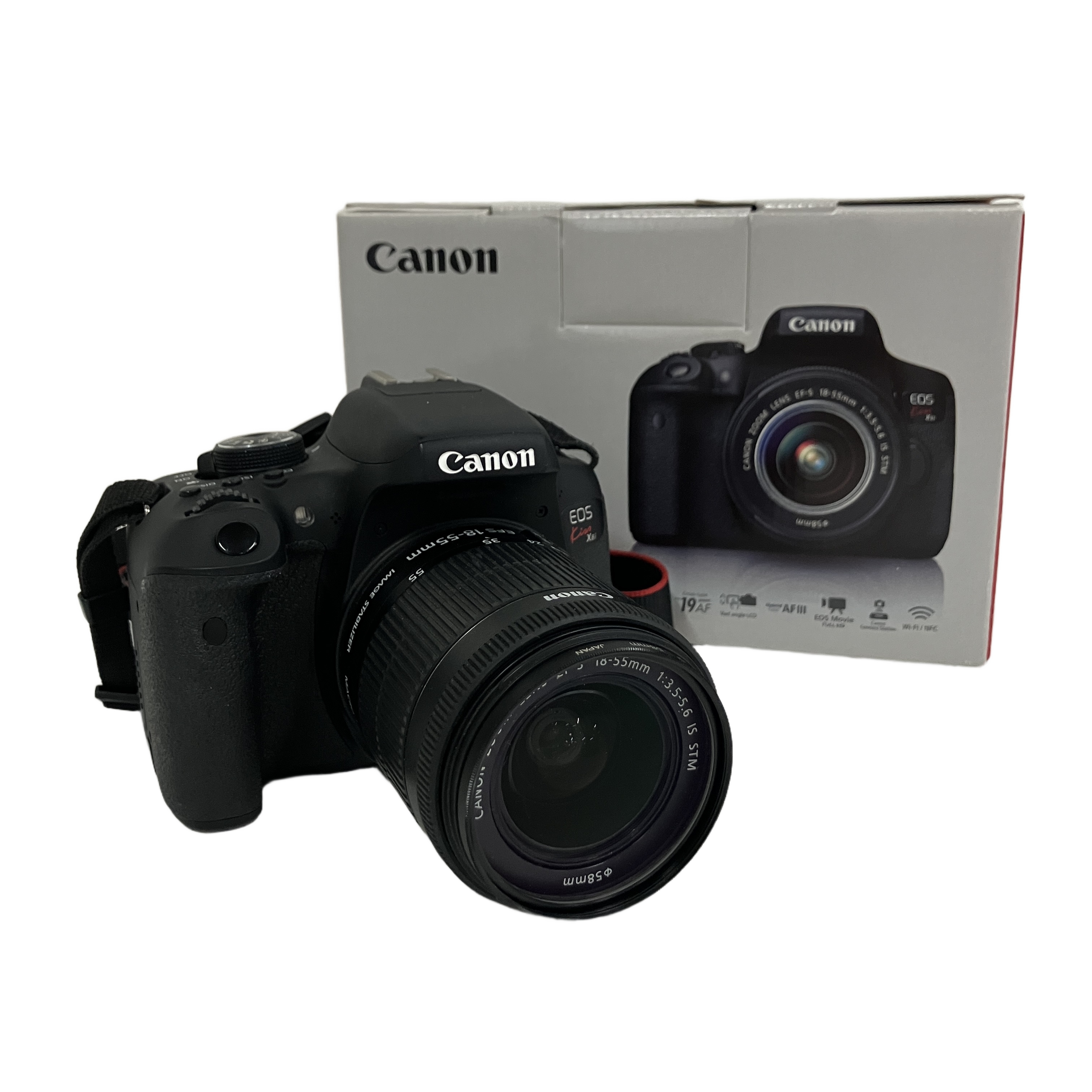 CANON EOS Kiss X8i カメラ EF-S18-55mm/EF-S55-250mm
