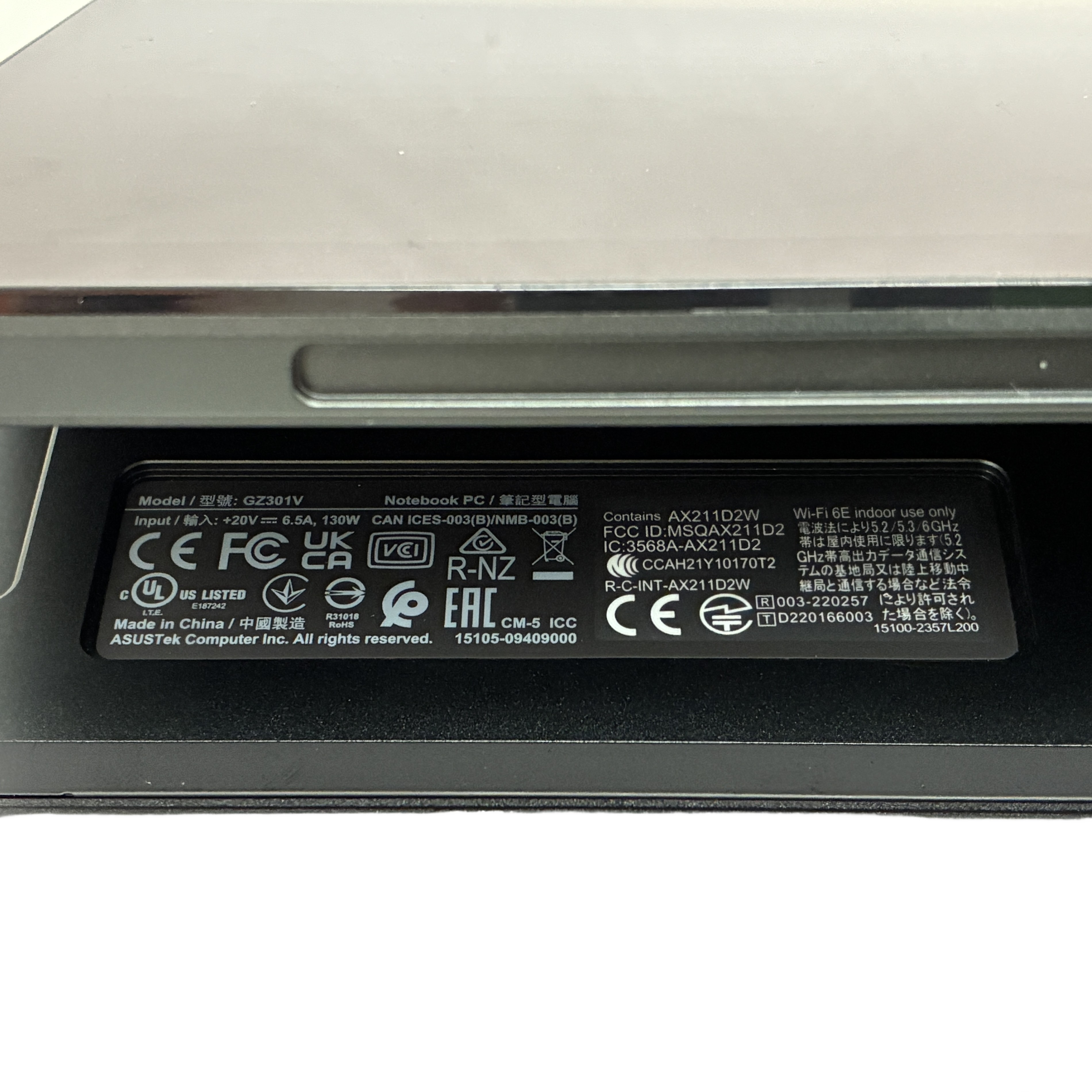 ASUS ROG Flow Z13 GZ301VU タブレット PC 16GB 1TB