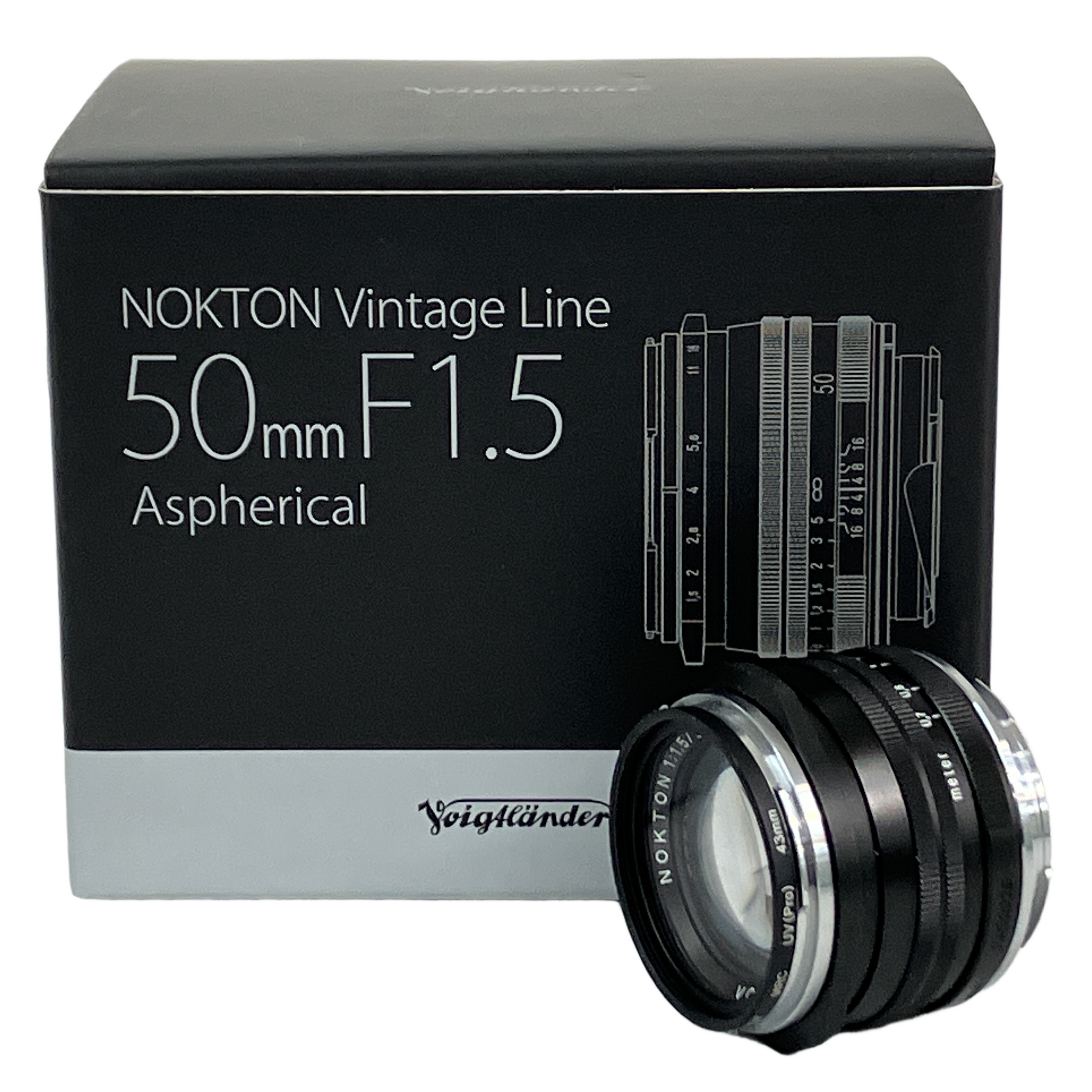 VOIGTLANDER NOKTON Vintage Line 50mm F1.5 Aspherical II VM MC カメラレンズ