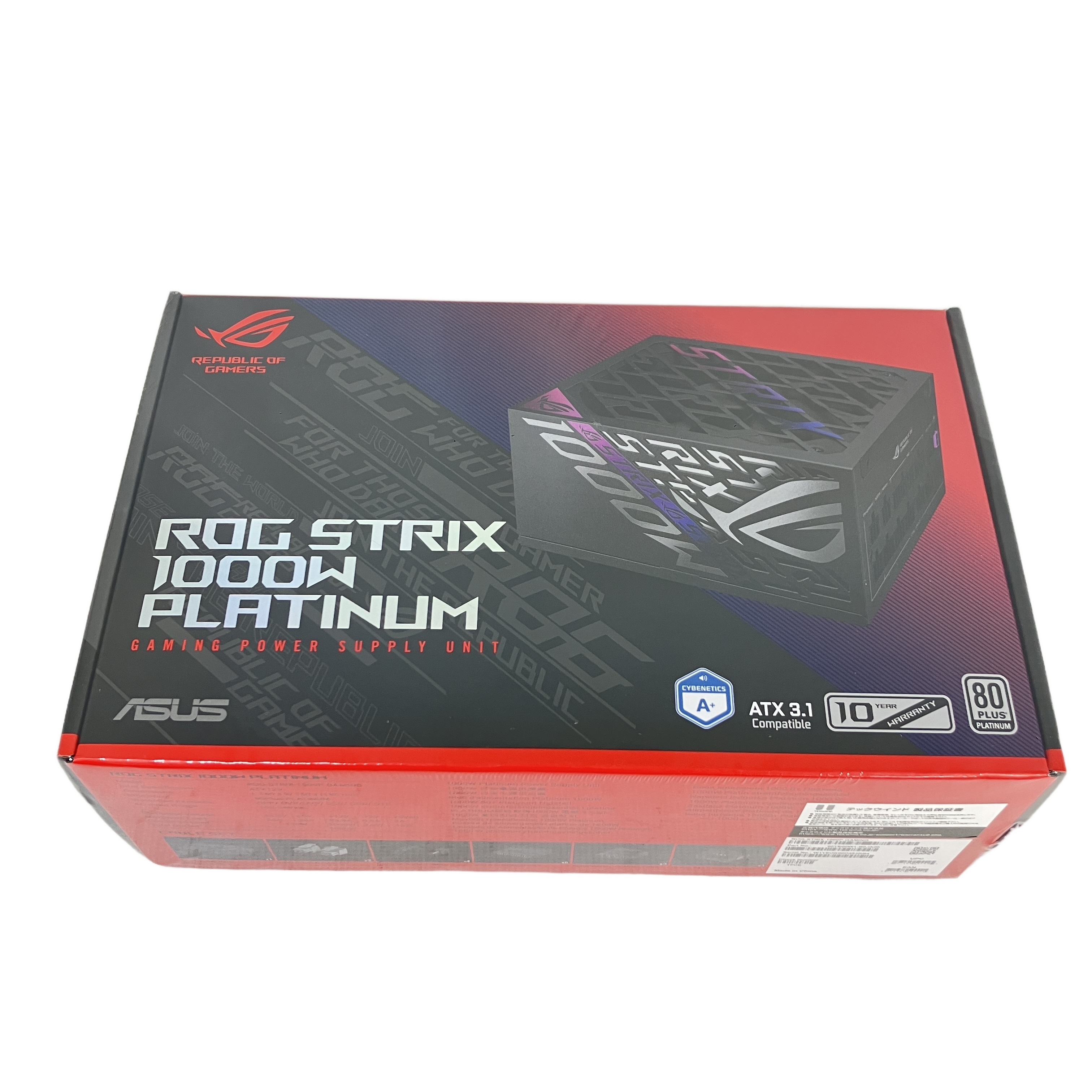 ASUS ROG-STRIX-1000P-GAMING 電源ユニット 1000W